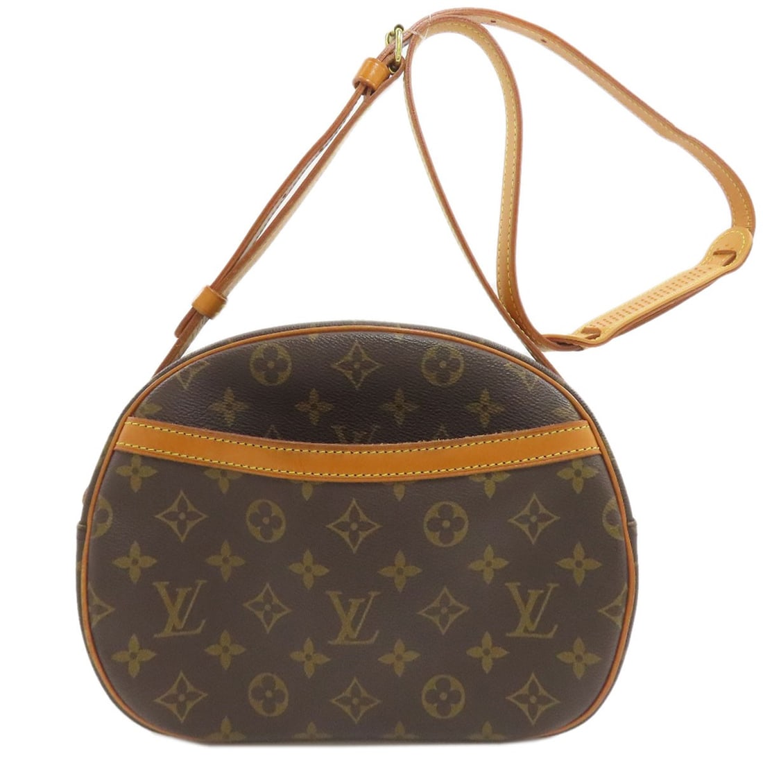 Blower Bag Monogram Canvas Louis Vuitton M51221: Blower Bag Monogram Canvas Louis Vuitton M51221 Blower Bag Monogram Canvas LOUIS VUITTON M51221. This LOUIS VUITTON shoulder bag features a classic monogram canvas exterior in brown, a timeless