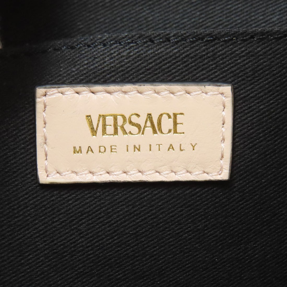 Handbag Calf Versace Logo - 6