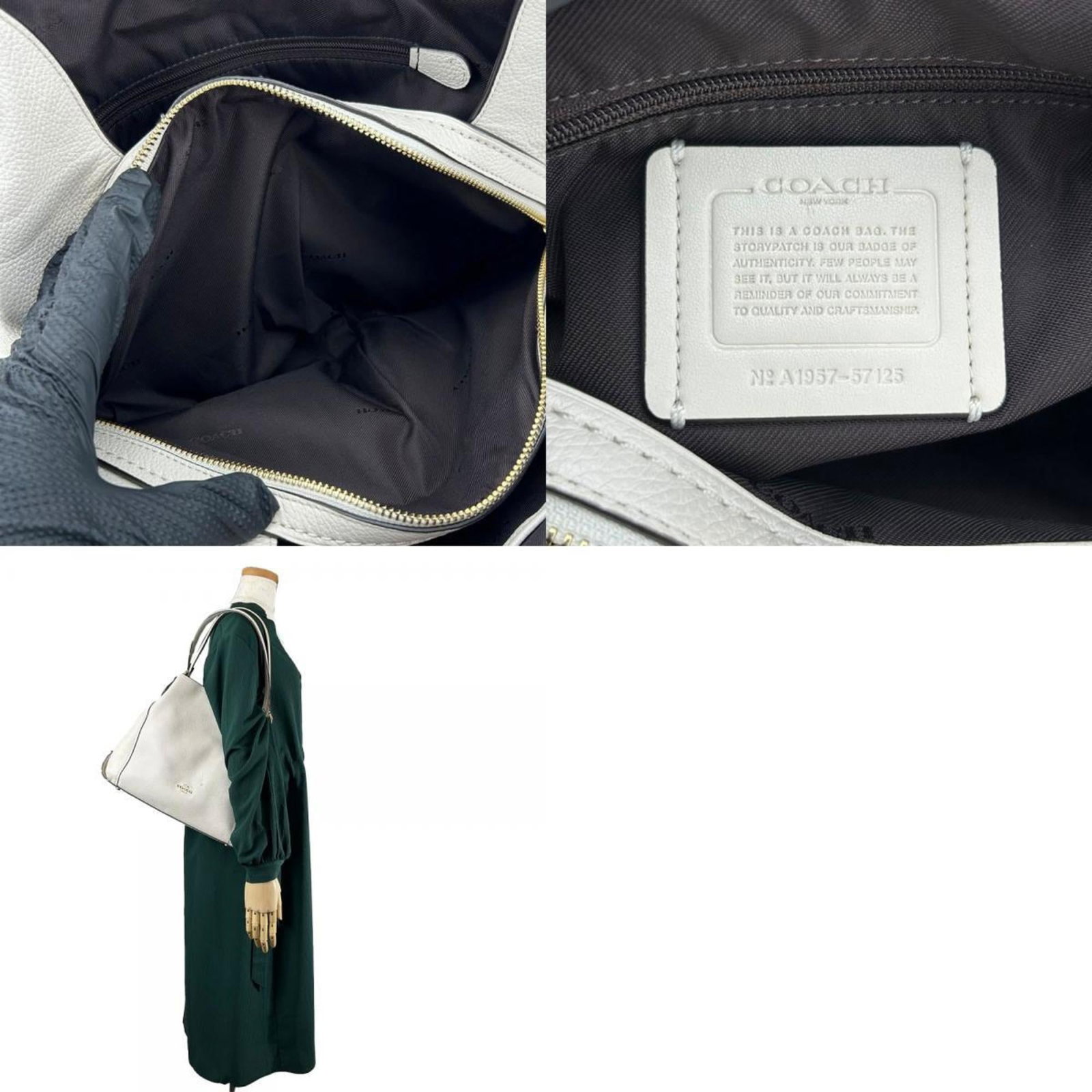 Shoulder Bag Leather Coach - 10