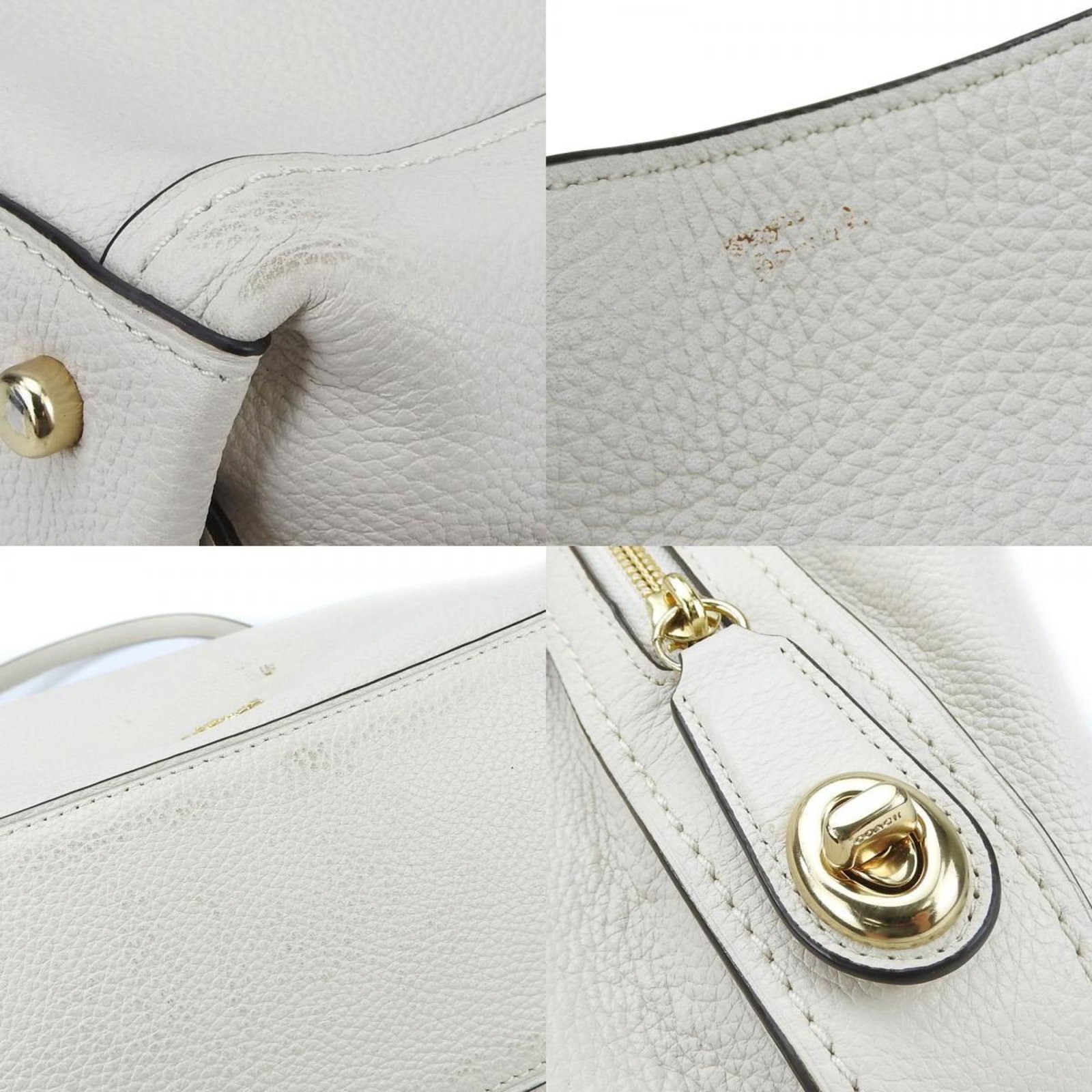 Shoulder Bag Leather Coach - 7