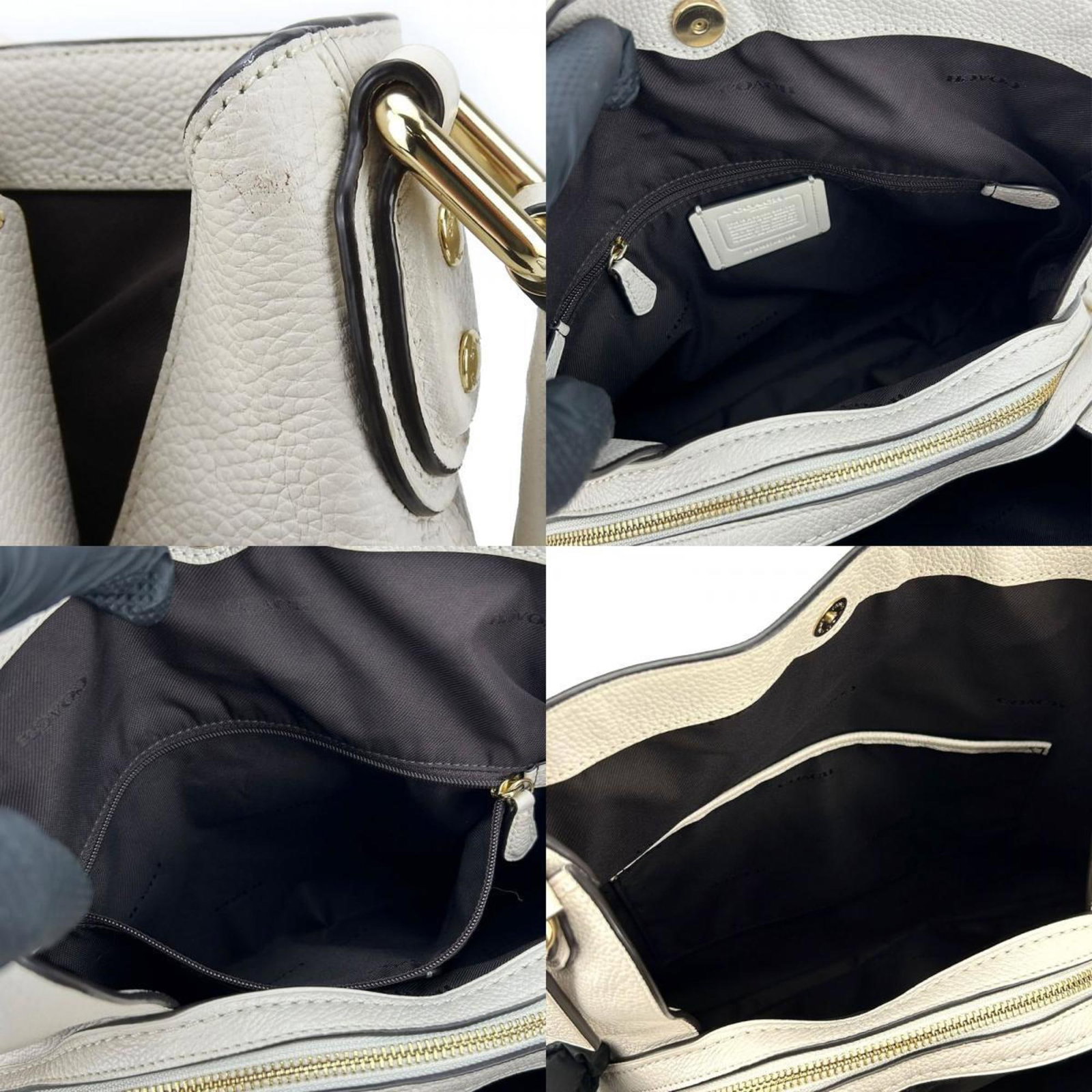 Shoulder Bag Leather Coach - 9