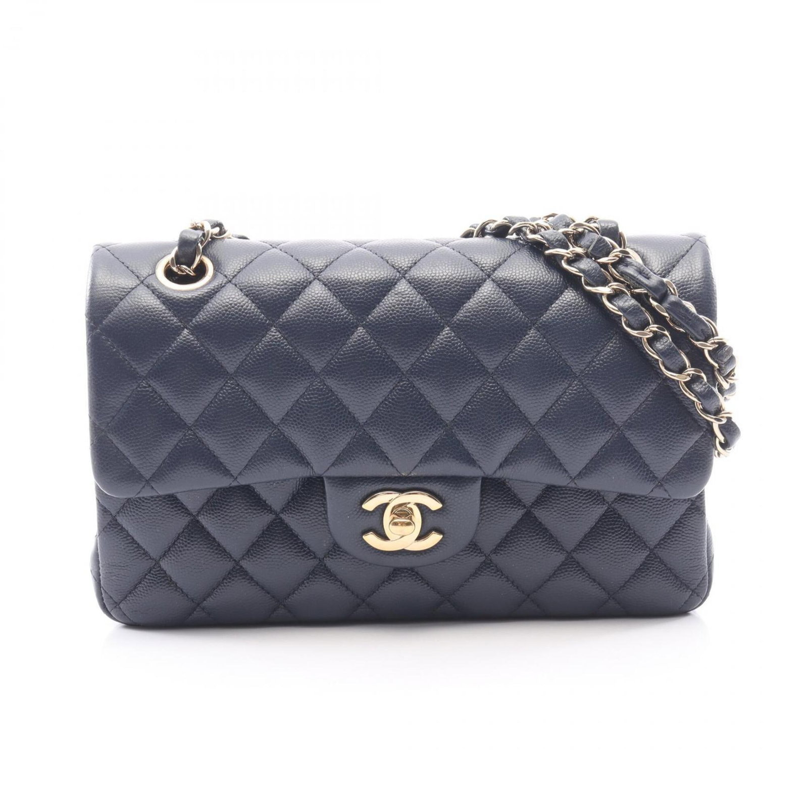 Calfskin Grained Shoulder Bag Handbag: Calfskin Grained Shoulder Bag Handbag Calfskin Grained Shoulder Bag Handbag features a classic design with a navy color and precise measurements, making it a stylish and compact accessory. The bag's
