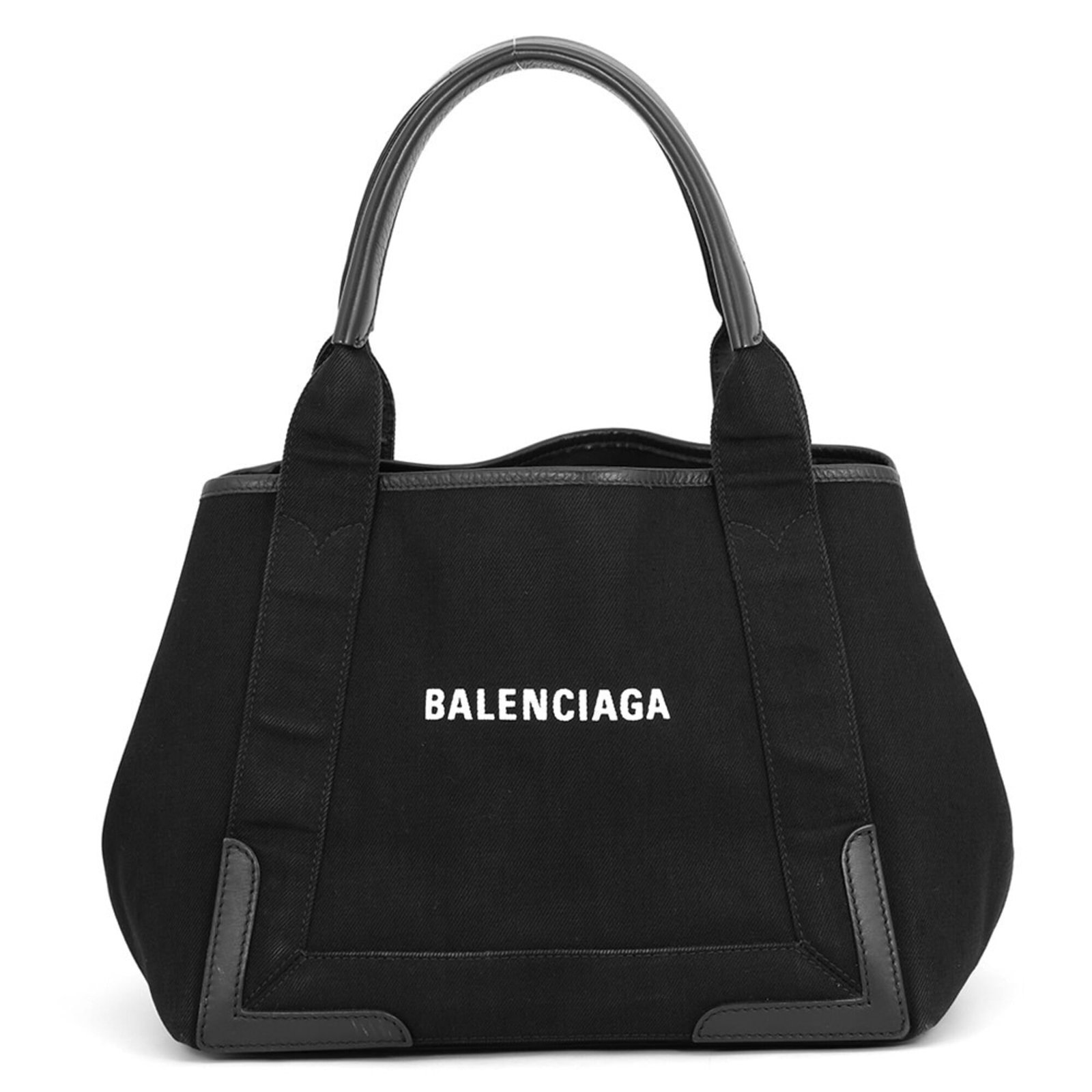 Canvas Leather Handbag Tote Balenciaga: Canvas Leather Handbag Tote Balenciaga Canvas Leather Handbag Tote Balenciaga - A sleek and sophisticated black tote bag made from high-quality canvas and leather, featuring silver hardware and a