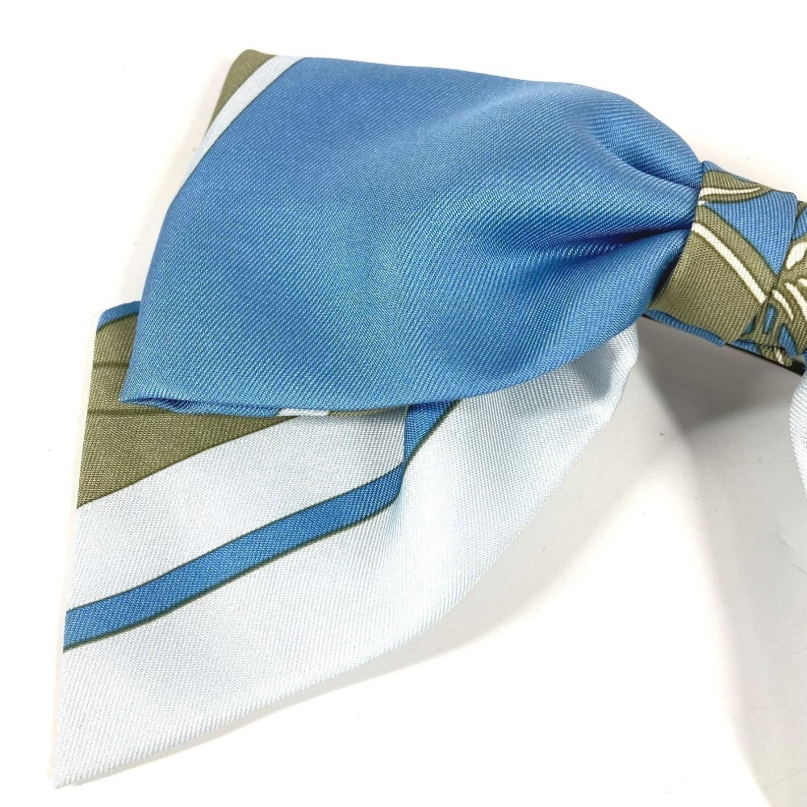Silk Hermes Barrette - 3