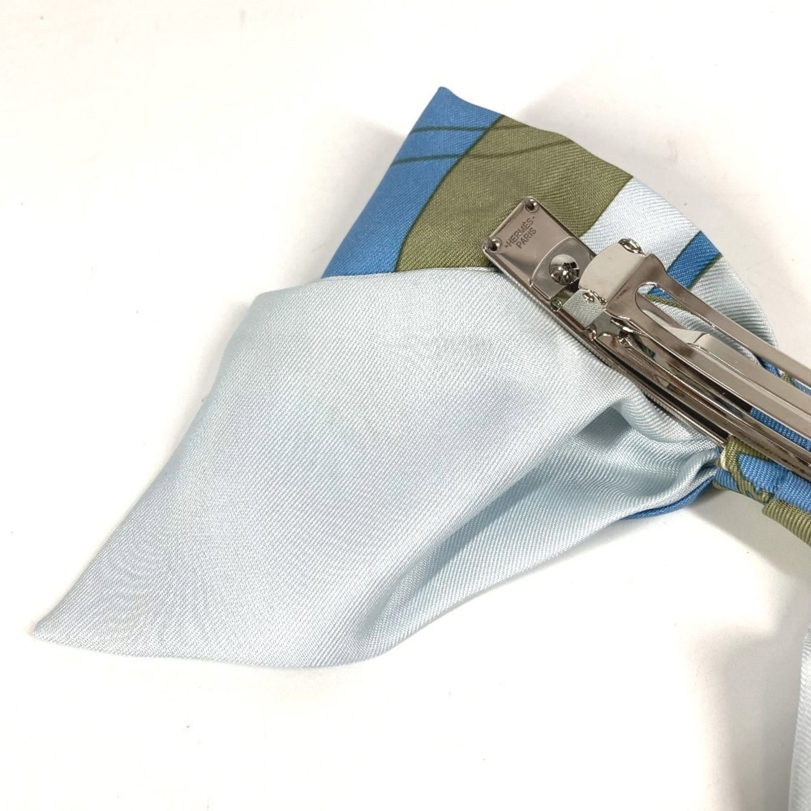 Silk Hermes Barrette - 5