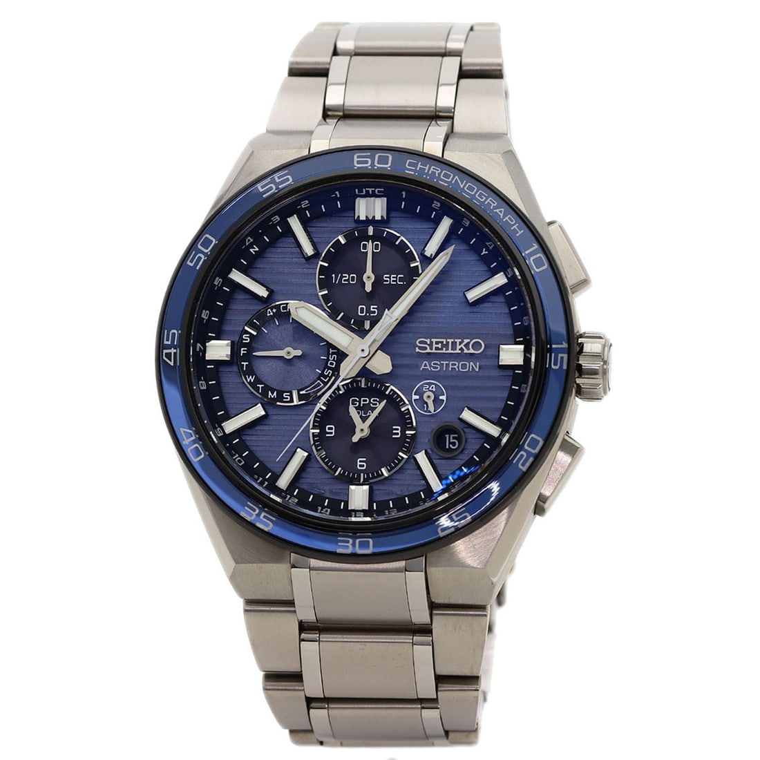 Seiko Astron Nexter Watches Sbxc175 5X83-0Ap0-1 Titanium/ Titanium: Seiko Astron Nexter Watches Sbxc175 5X83-0Ap0-1 Titanium/ Titanium Titanium case and silver bezel make this Seiko Astron Nexter watch a sleek and modern timepiece. The GPSSolar Powered movement and wa