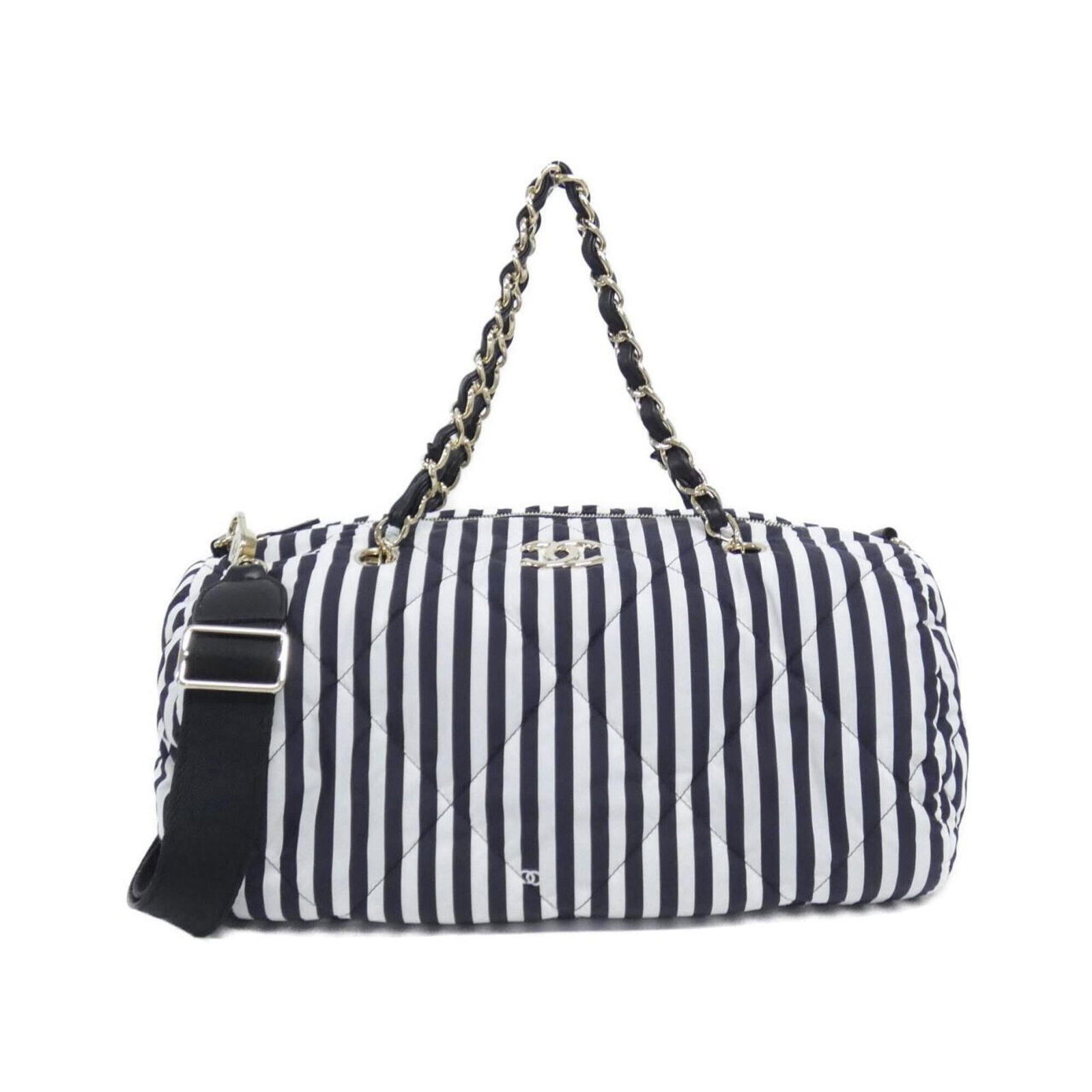 Boston Bag Fabric Chanel (1 of 6)