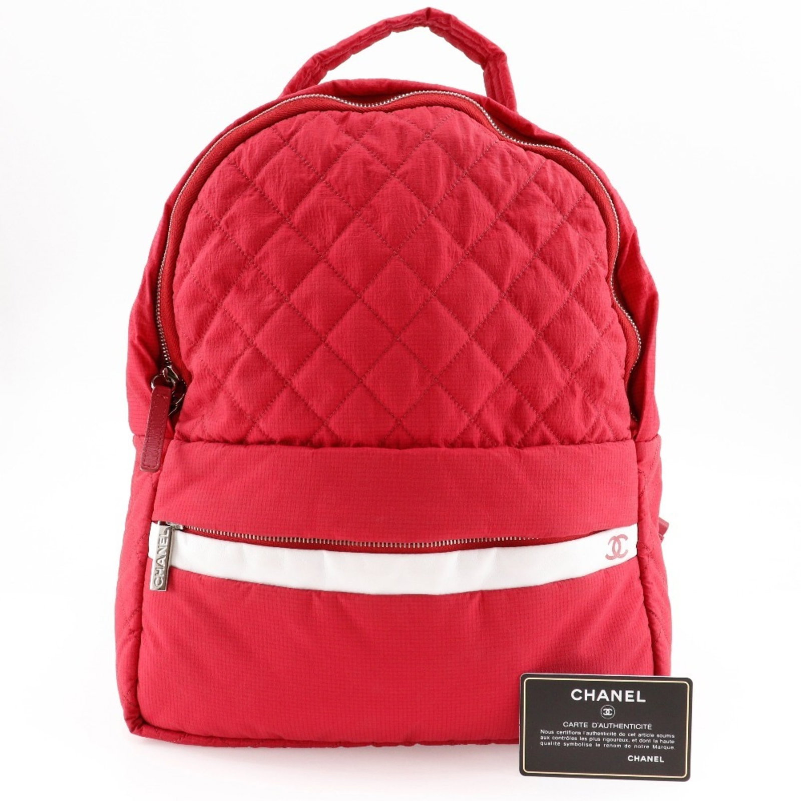 Nylon Backpack Chanel - 12