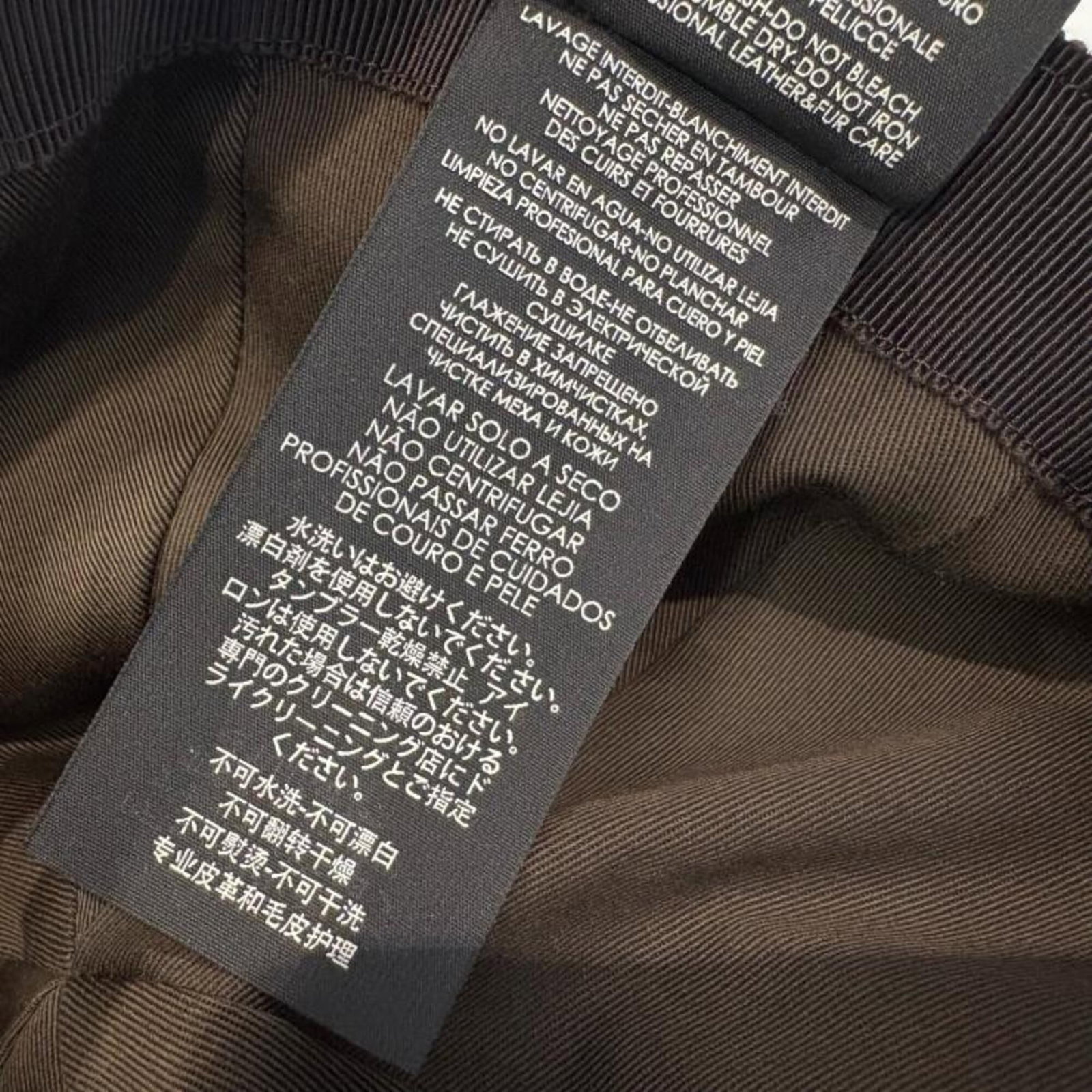 Canvas Leather Gucci Cap - 14