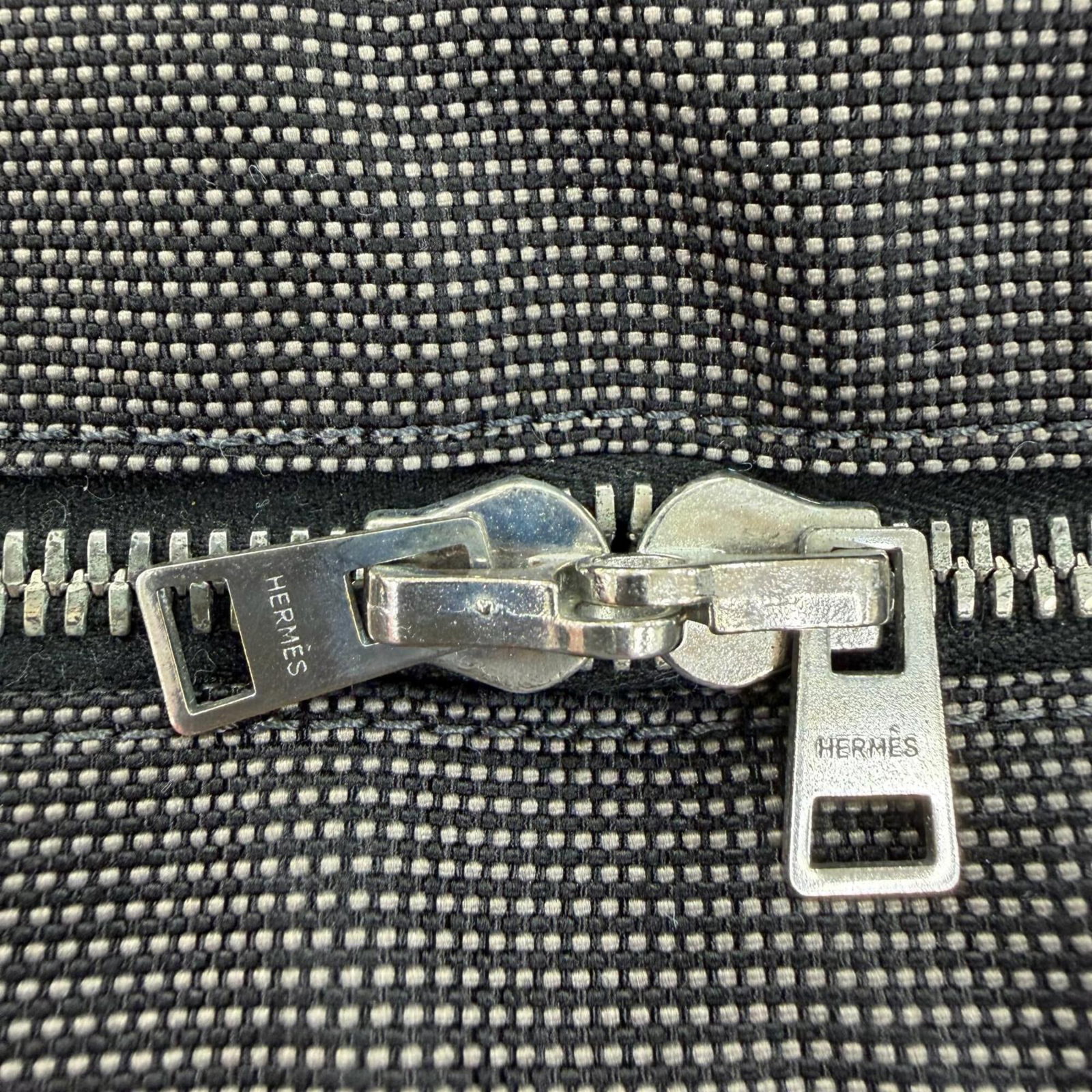 Polyamide Polyester Bag Tote Handbag Hermes - 10