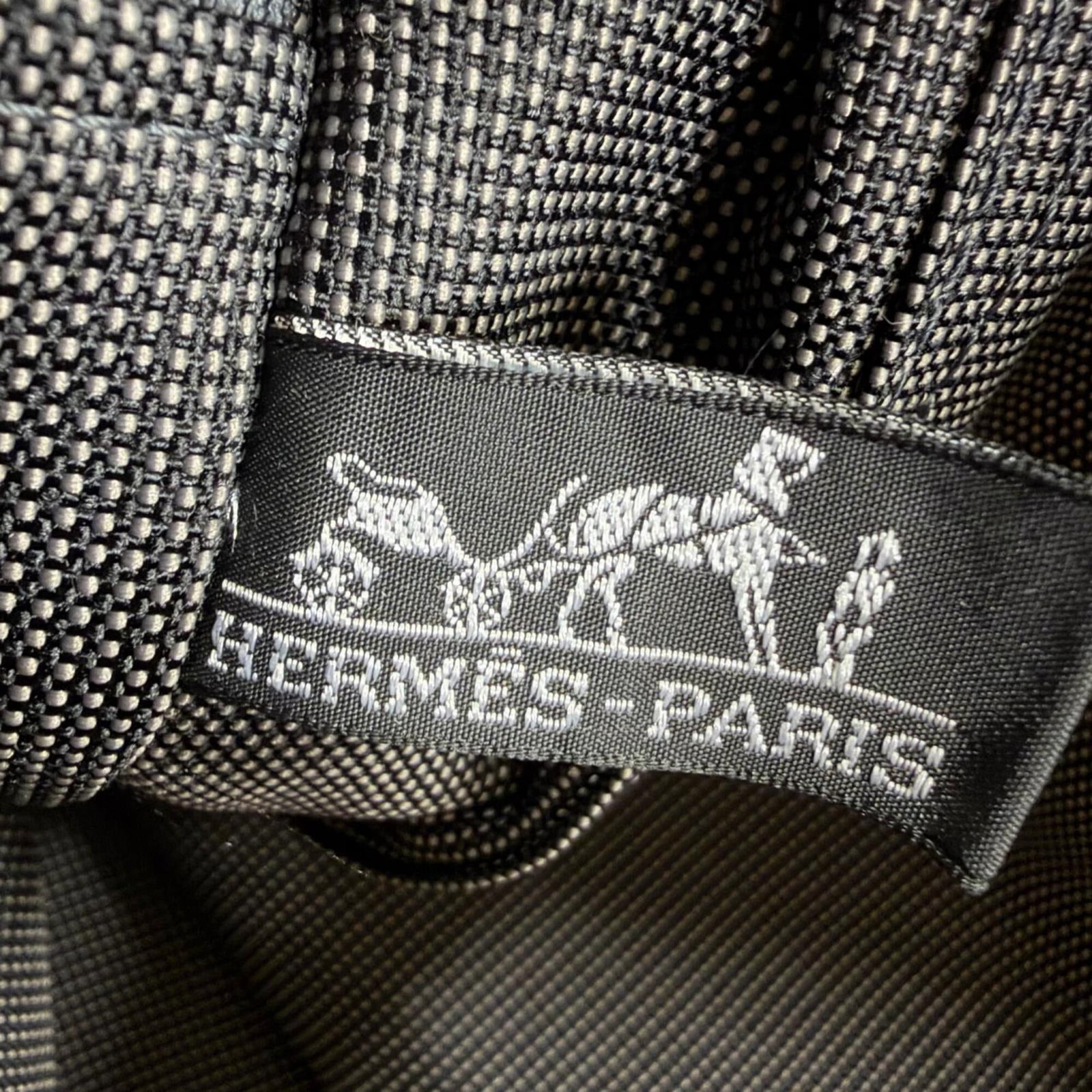 Polyamide Polyester Bag Tote Handbag Hermes - 11