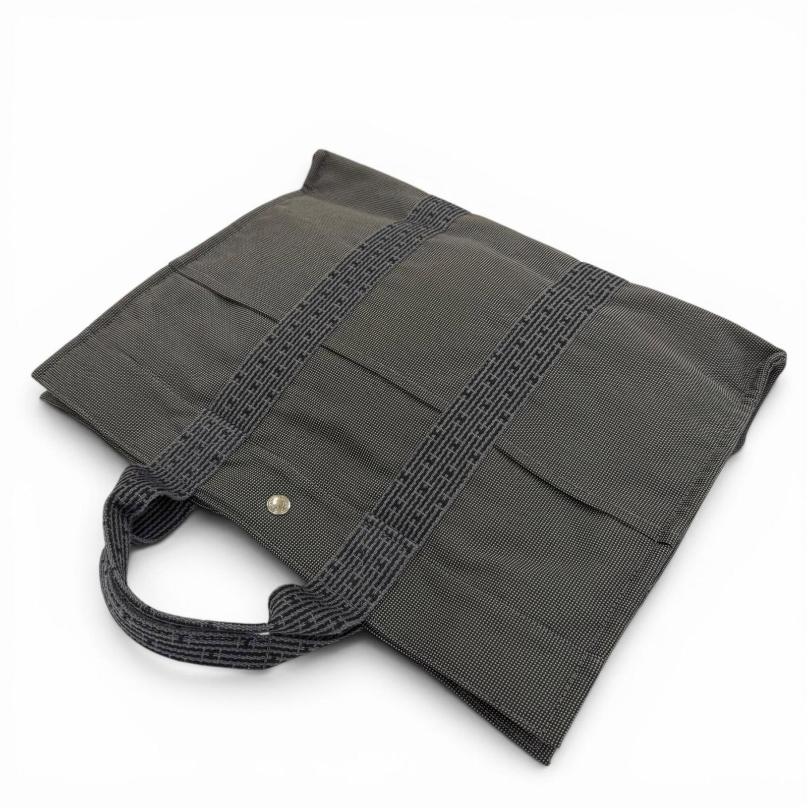 Polyamide Polyester Bag Tote Handbag Hermes - 4