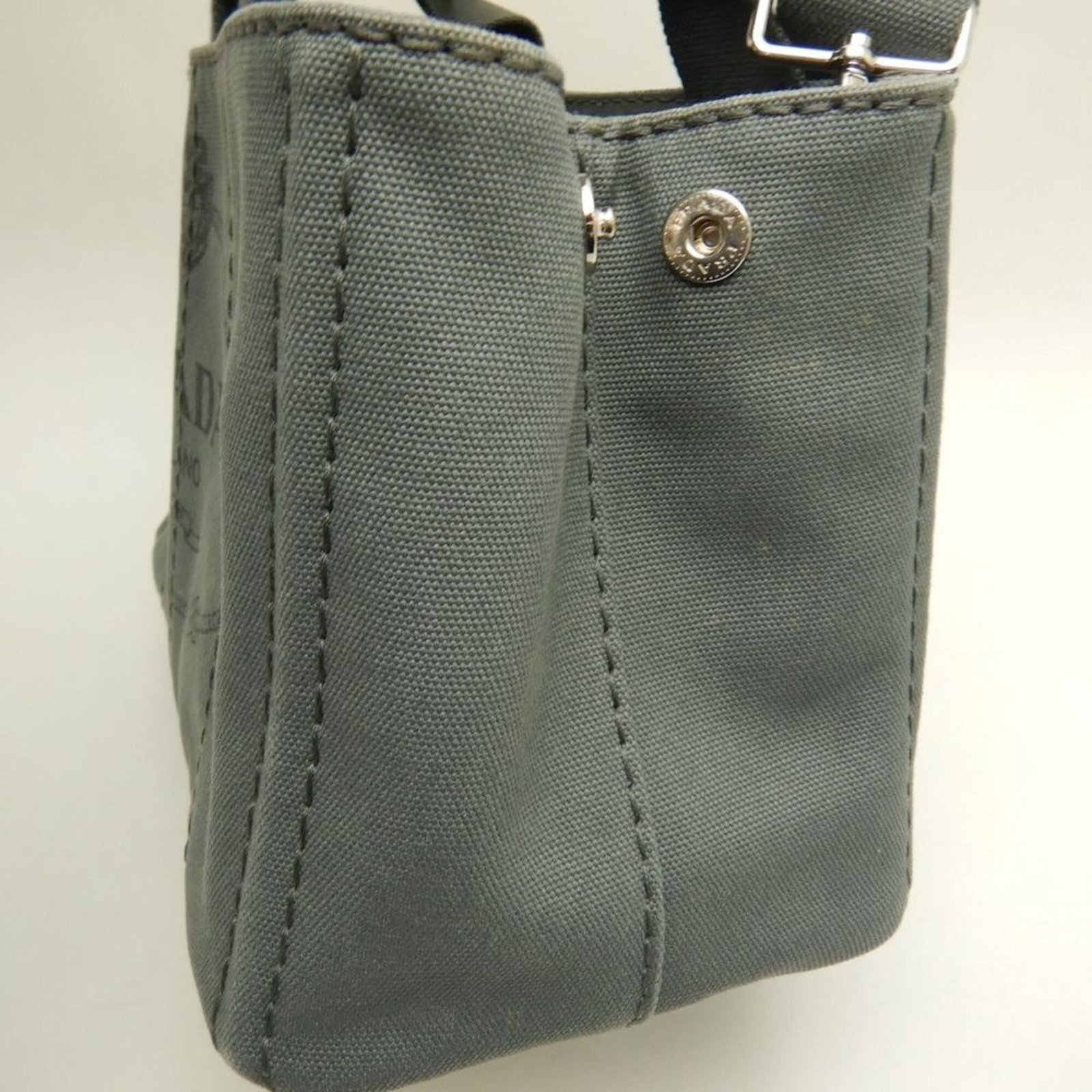 Canvas Prada Tote - 12