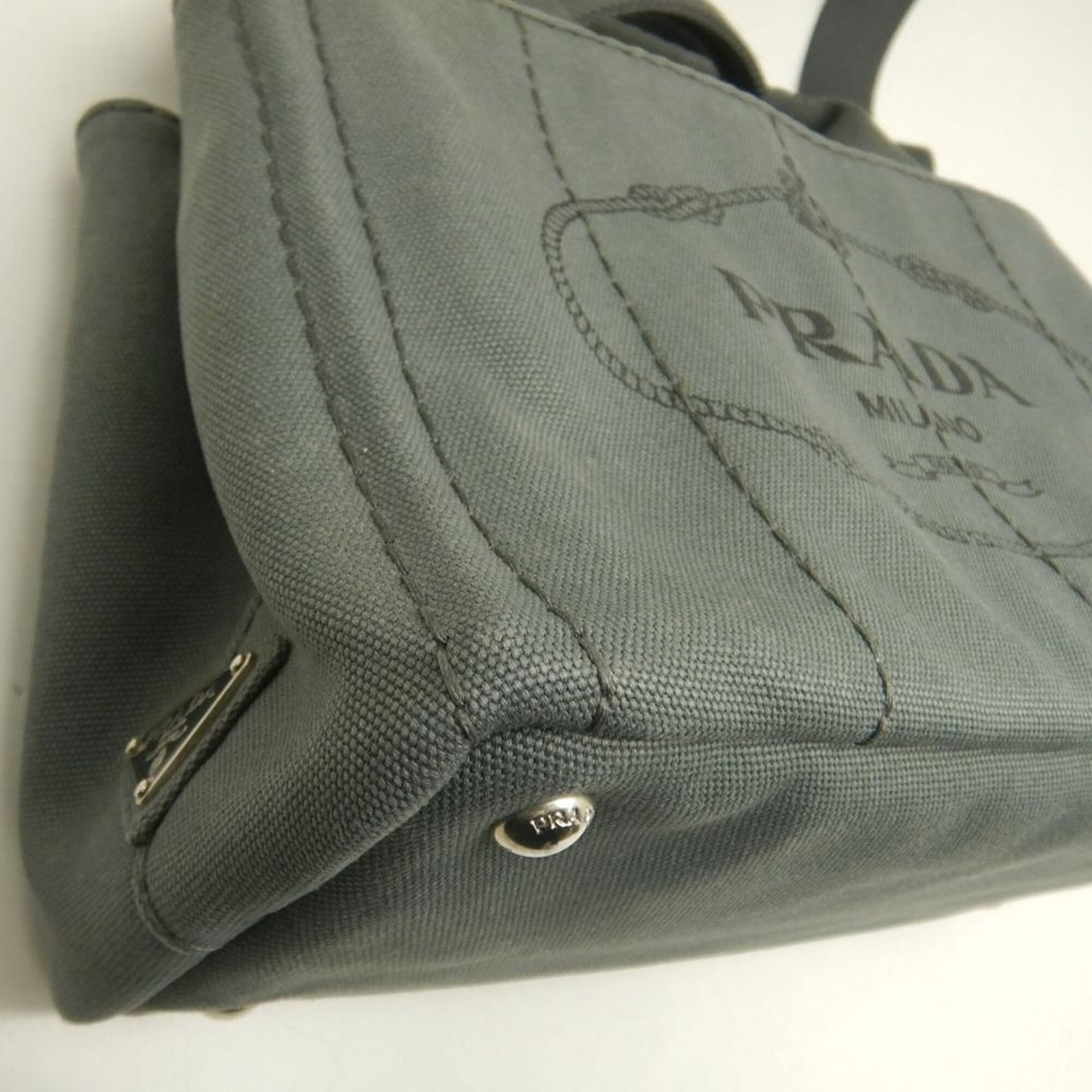 Canvas Prada Tote - 13