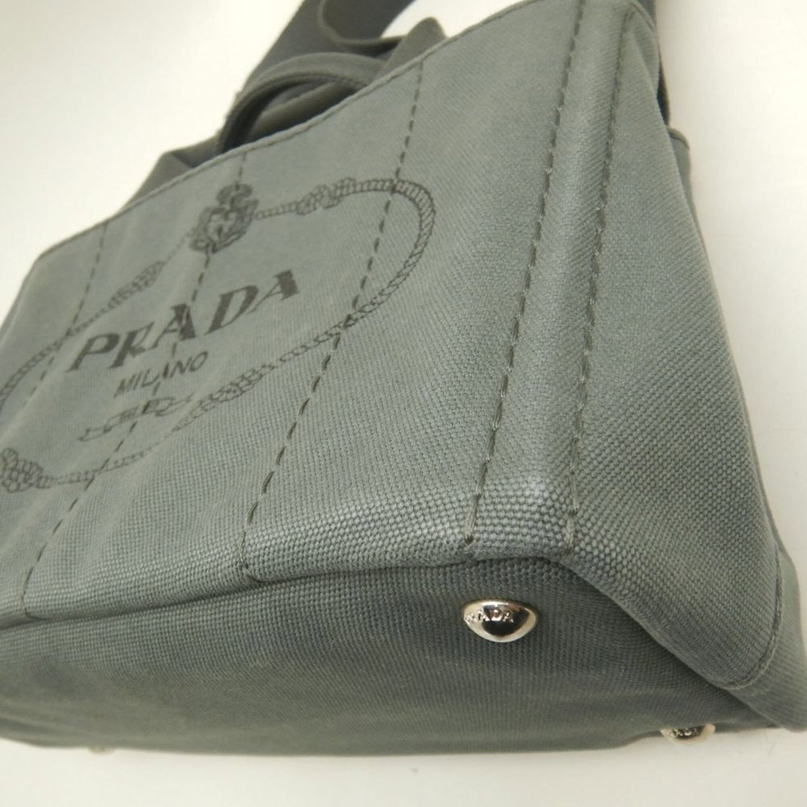 Canvas Prada Tote - 14