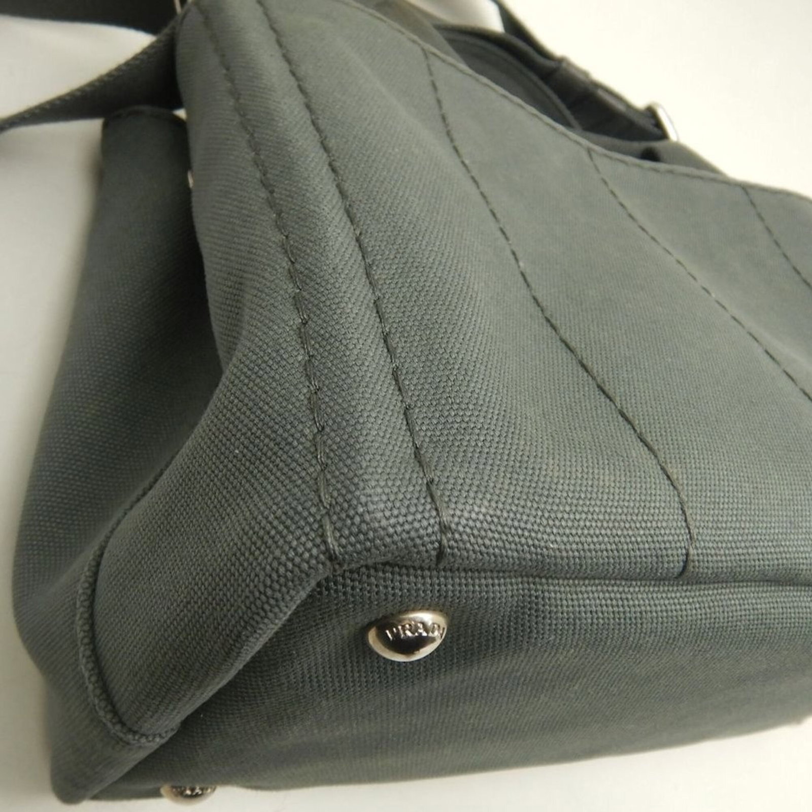 Canvas Prada Tote - 15