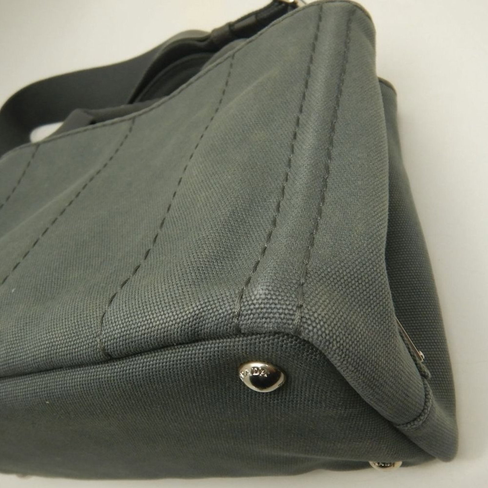 Canvas Prada Tote - 16