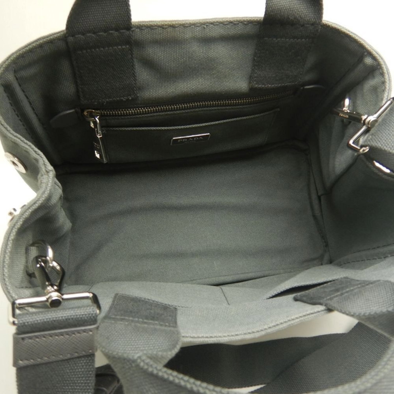 Canvas Prada Tote - 5