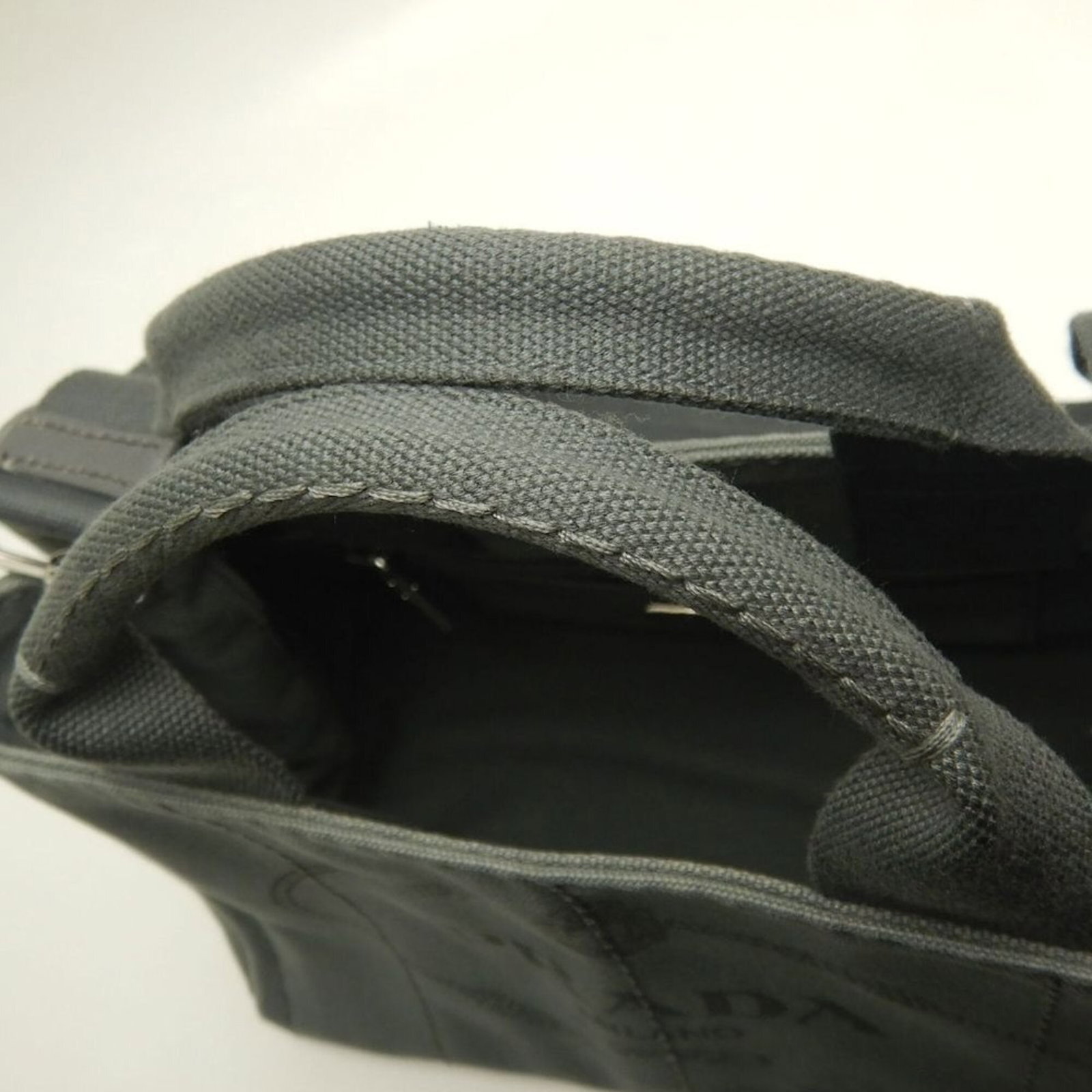 Canvas Prada Tote - 8