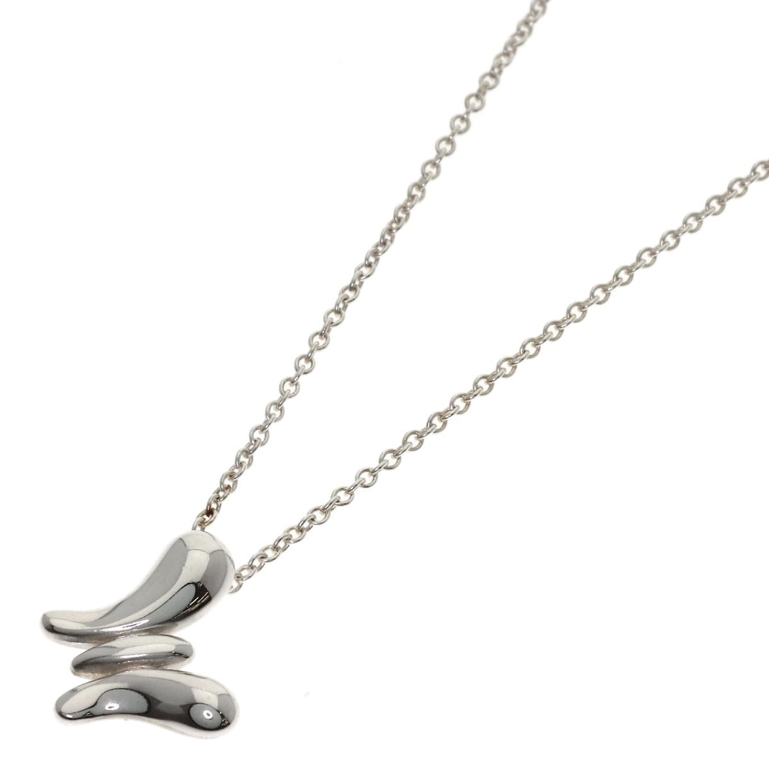 Butterfly Necklace Silver From Tiffany: Butterfly Necklace Silver From Tiffany Silver Butterfly Necklace from Tiffany&Co. is a delicate 16.1-inch long necklace featuring a silver butterfly design. This intricate piece is crafted from