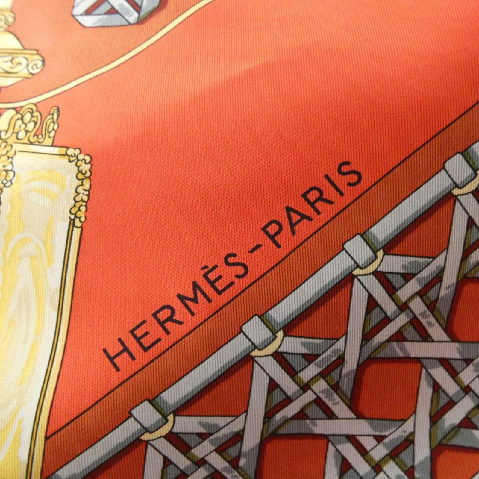 Silk Hermes Scarf - 2