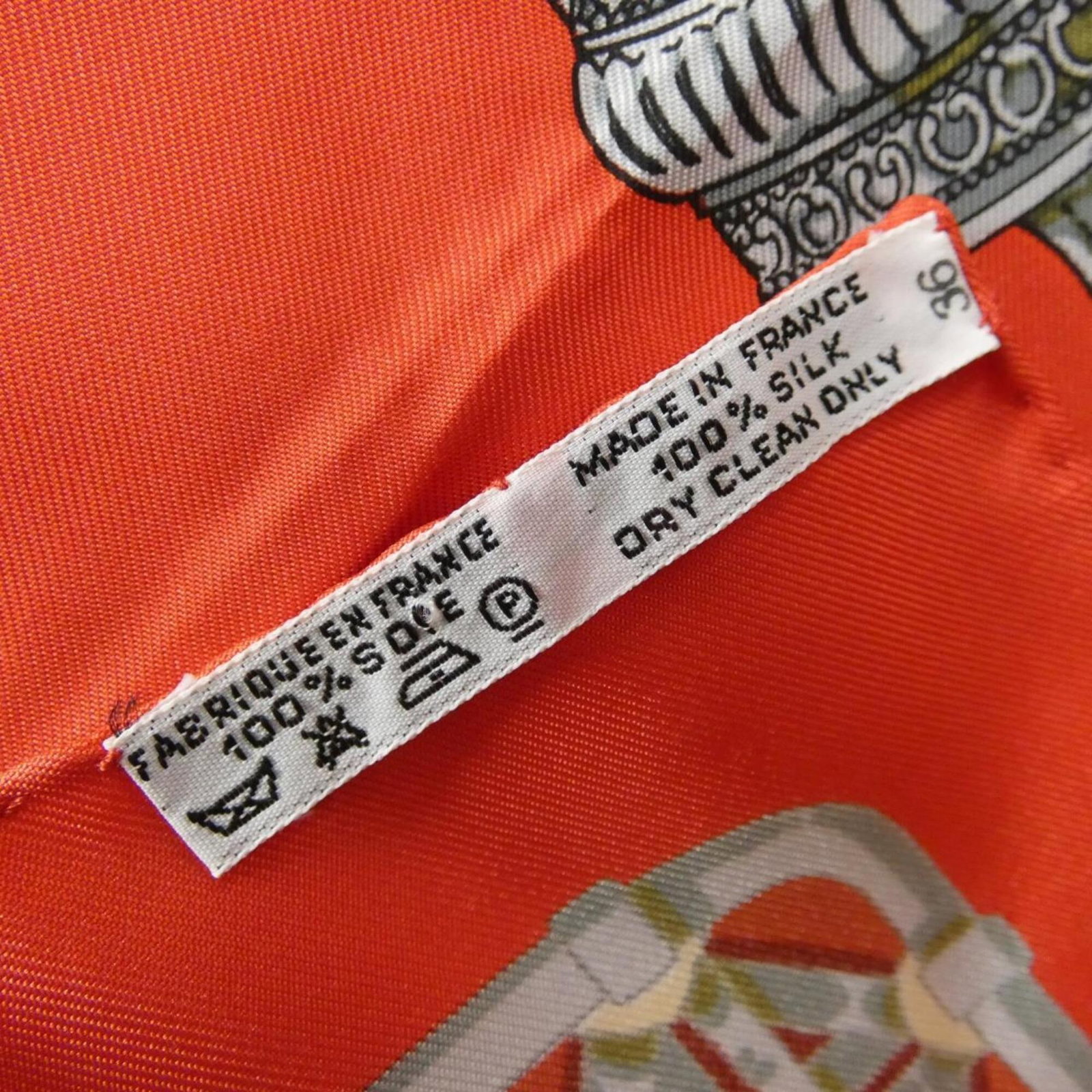 Silk Hermes Scarf - 3