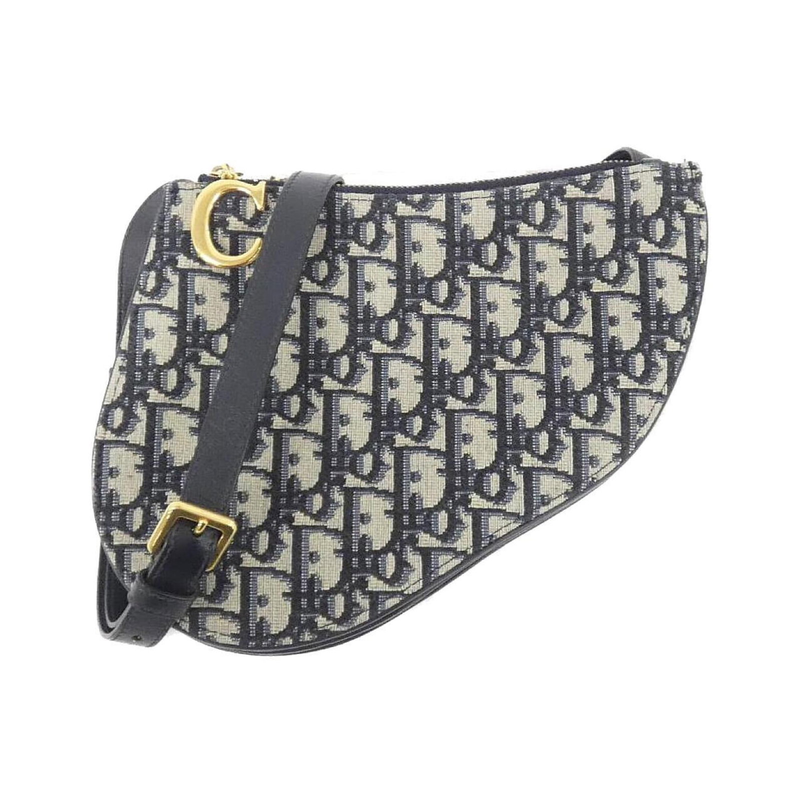 Shoulder Bag Dior Christian: Shoulder Bag Dior Christian The Dior Christian shoulder bag boasts a striking blue canvas exterior, measuring 16cm x 20cm x 1cm in size. Noted for its compact and sleek design, this bag is a stylish a