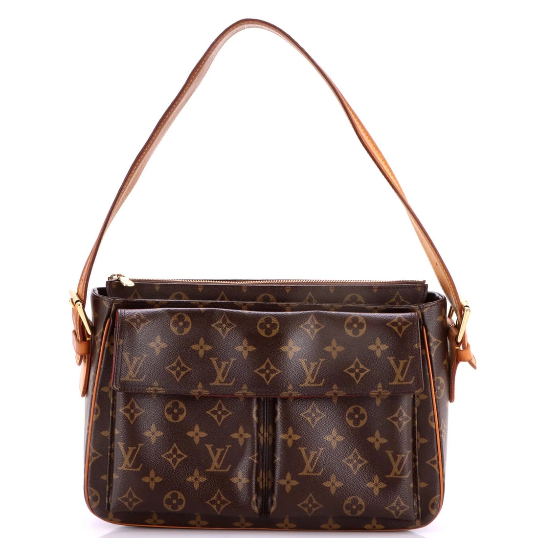 Louis Vuitton Viva Monogram Canvas Handbag GM (1 of 8)