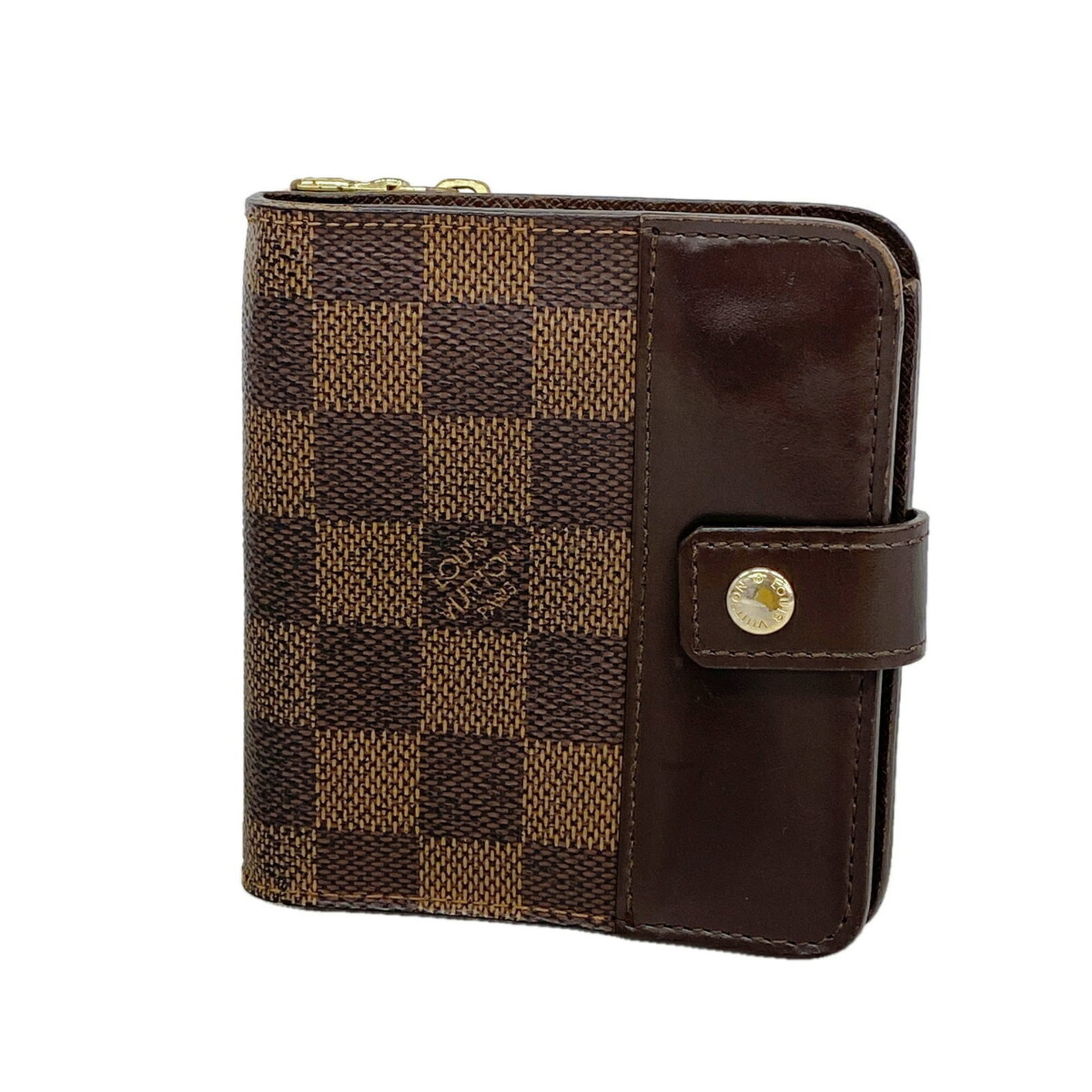 Louis Vuitton Wallet (Bi-Fold): Louis Vuitton Wallet (Bi-Fold) The Louis Vuitton bi-fold wallet features a classic Damier Canvas design, showcasing the iconic pattern in a timeless and sophisticated way. With its compact size and