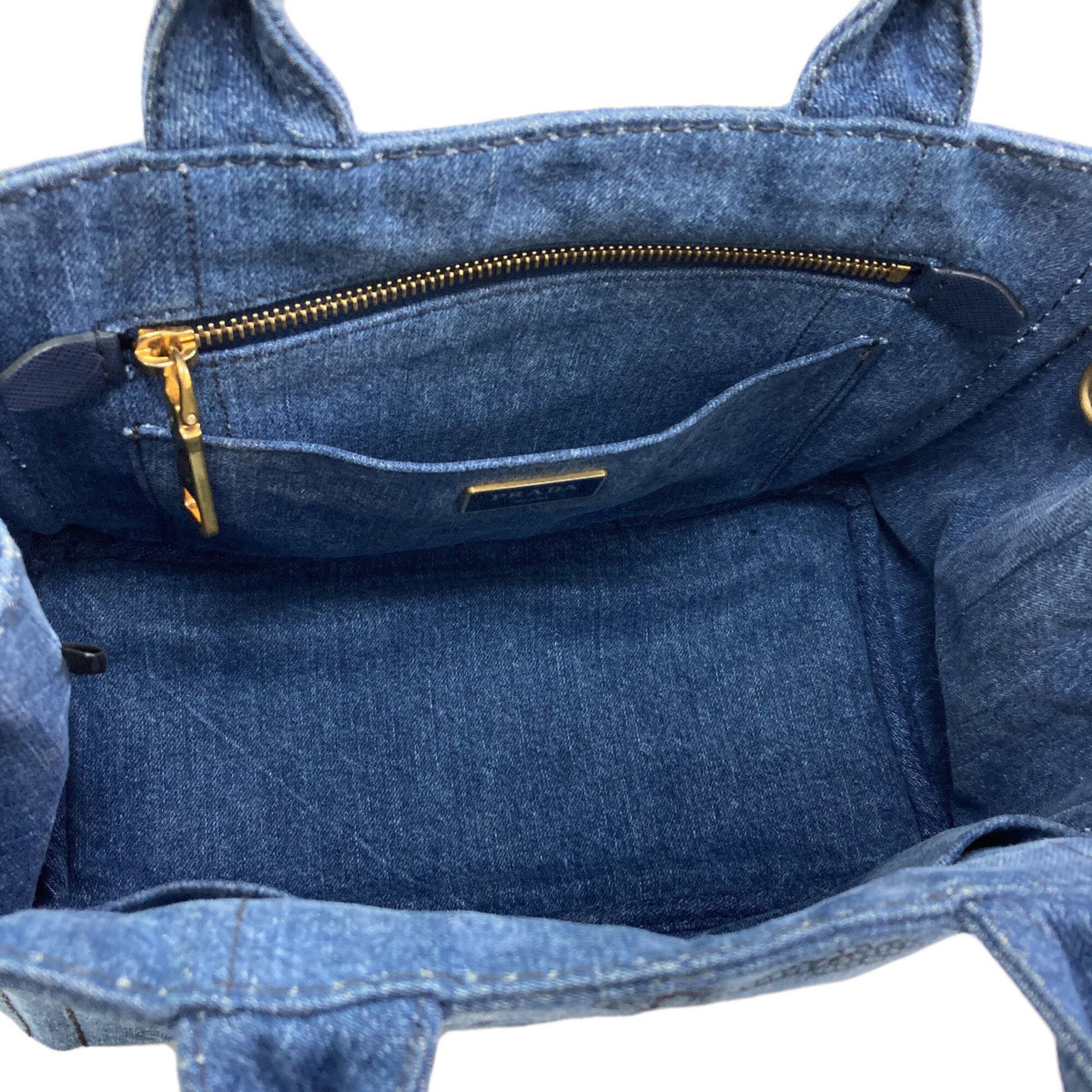 Handbag Denim Prada - 5