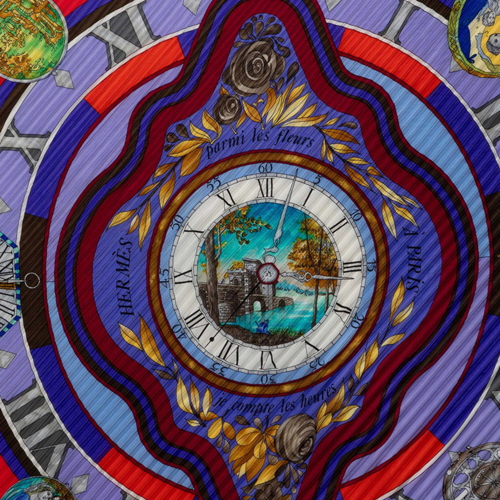 Silk Hermes Scarf - 2