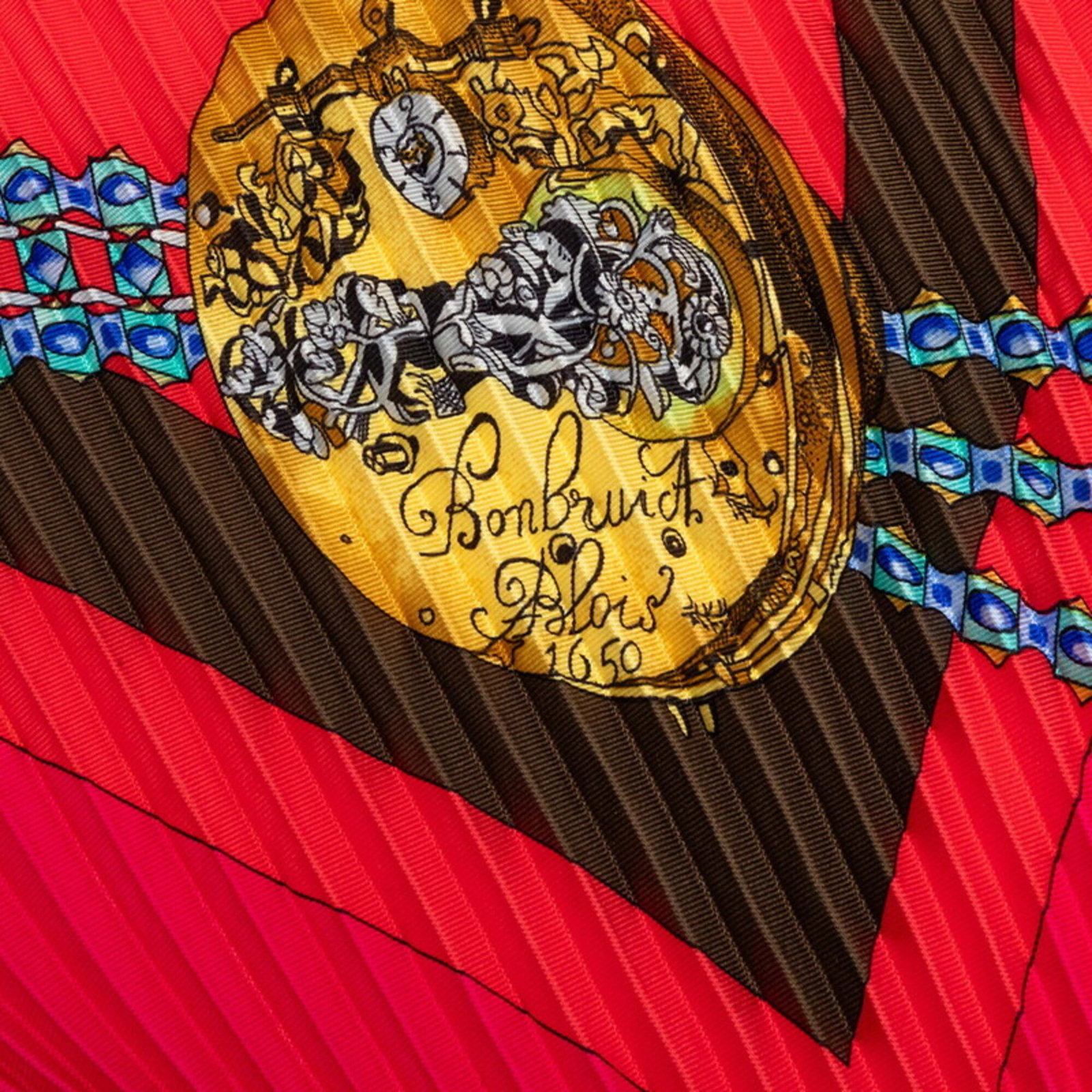 Silk Hermes Scarf - 3