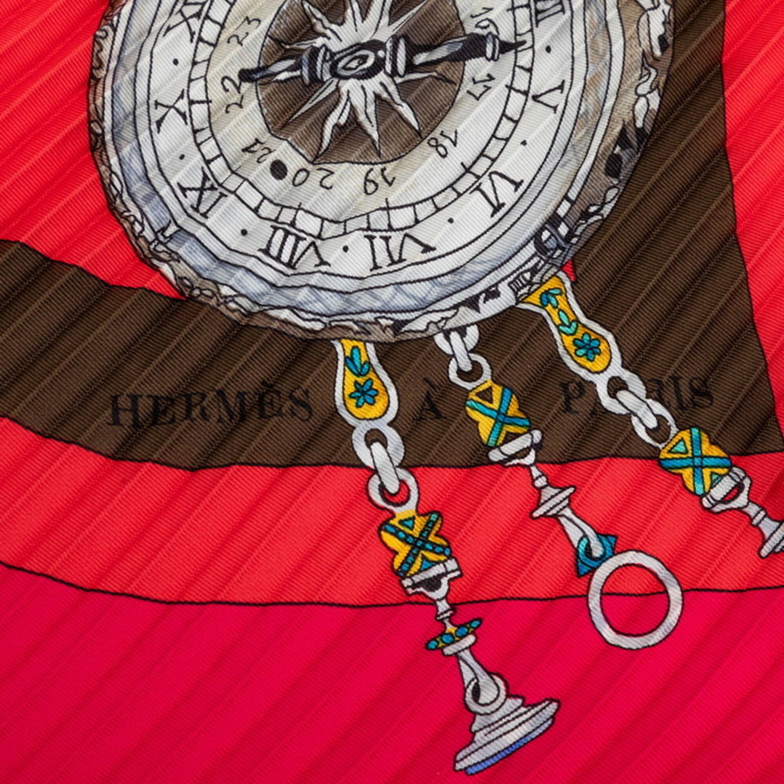 Silk Hermes Scarf - 4