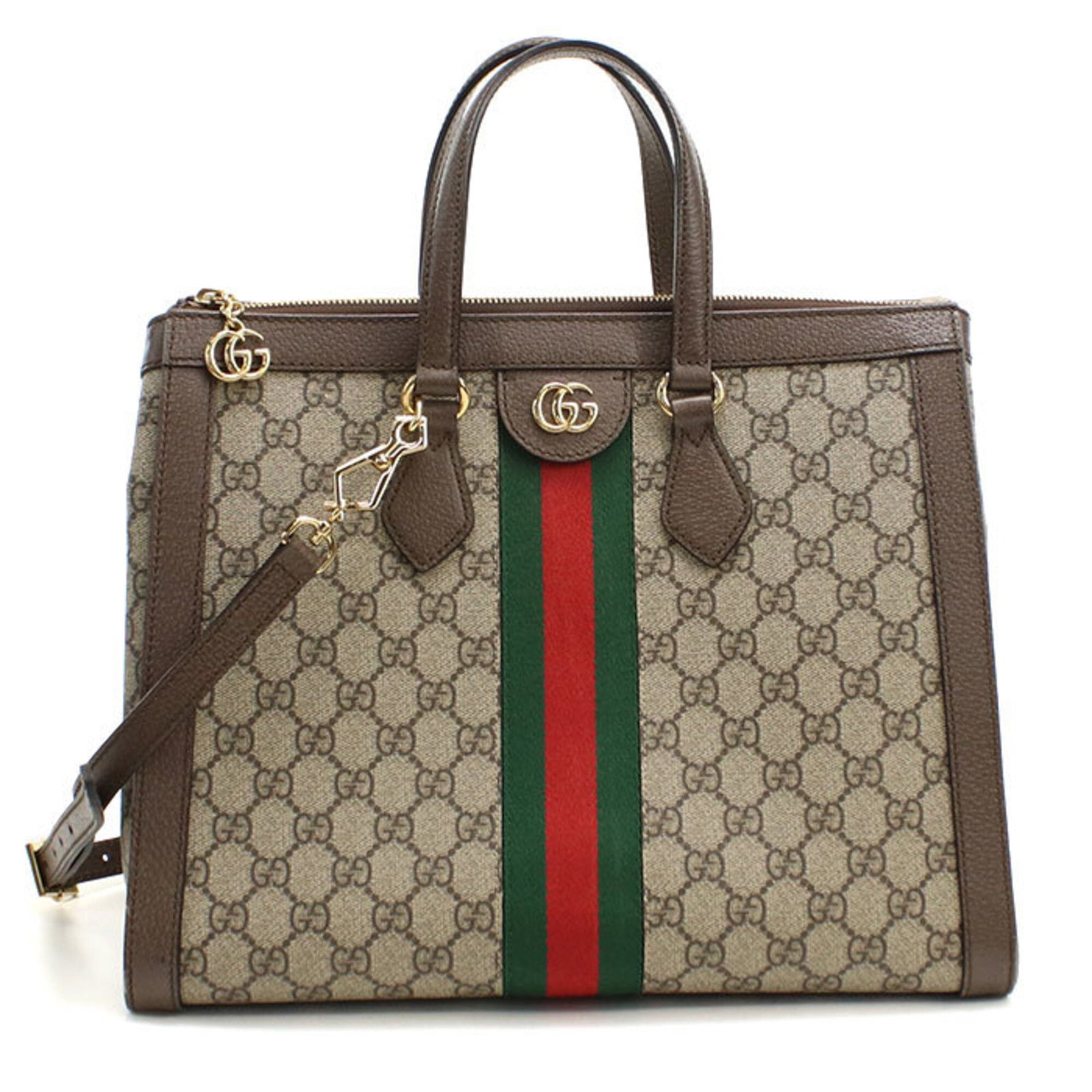 Gucci Tote Bag Supreme Leather Gg: Gucci Tote Bag Supreme Leather Gg GG Supreme Leather Tote Bag from Gucci, featuring a classic beige color and gold hardware, is a timeless piece of luxury. Made from high-quality GG Supreme leather, t
