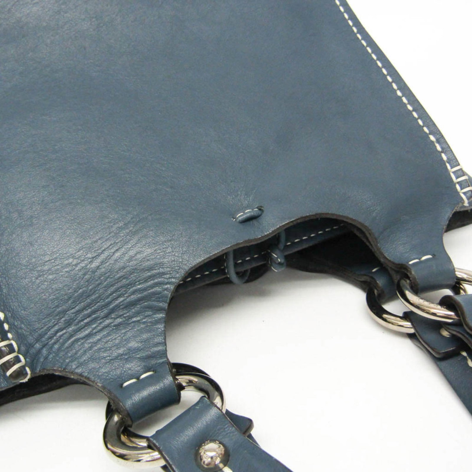 Handbag Leather Bally - 5