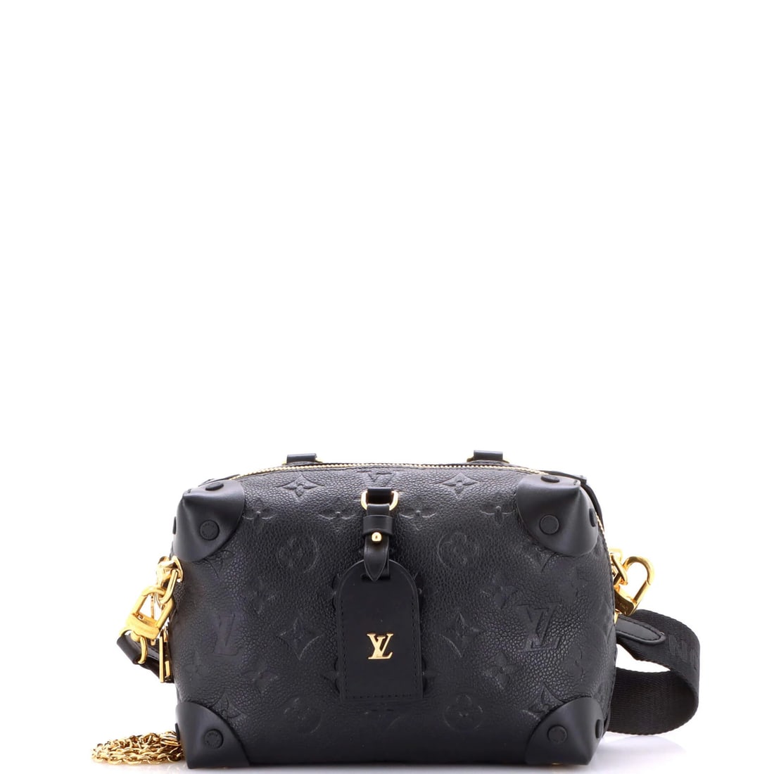 Handbag Souple Monogram Empreinte Leather Louis Vuitton Petite (1 of 8)