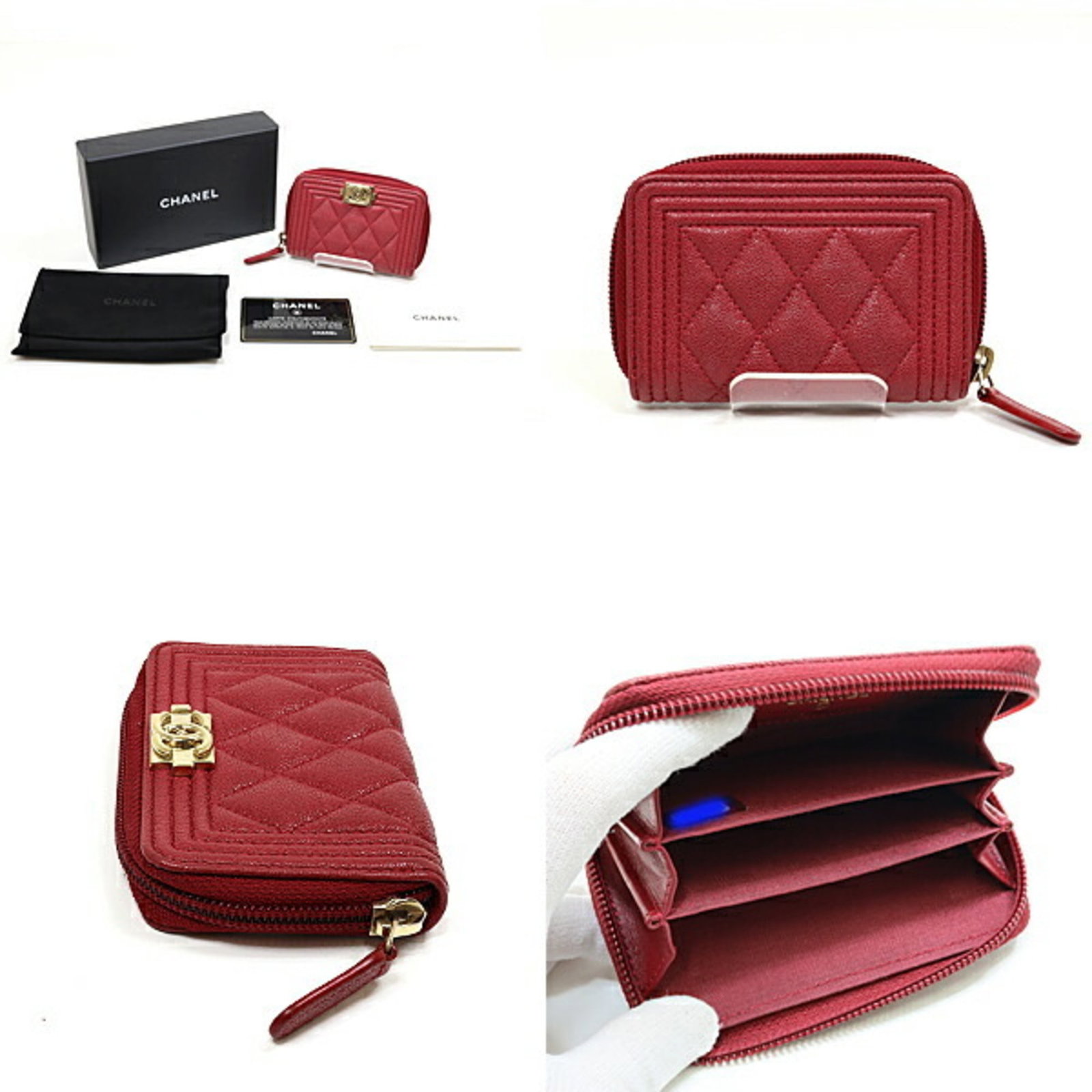 Chanel Card Case Leather - 2