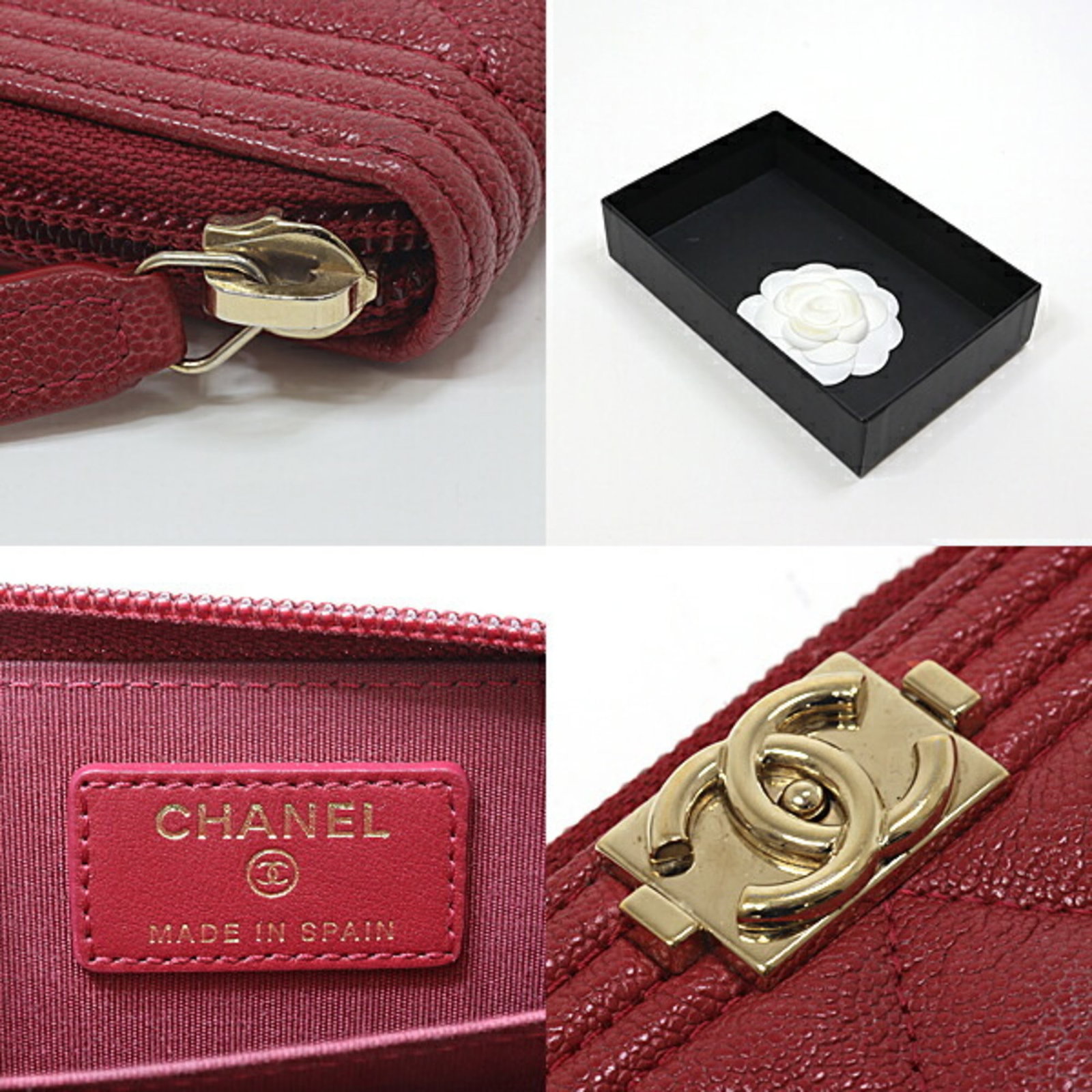 Chanel Card Case Leather - 3