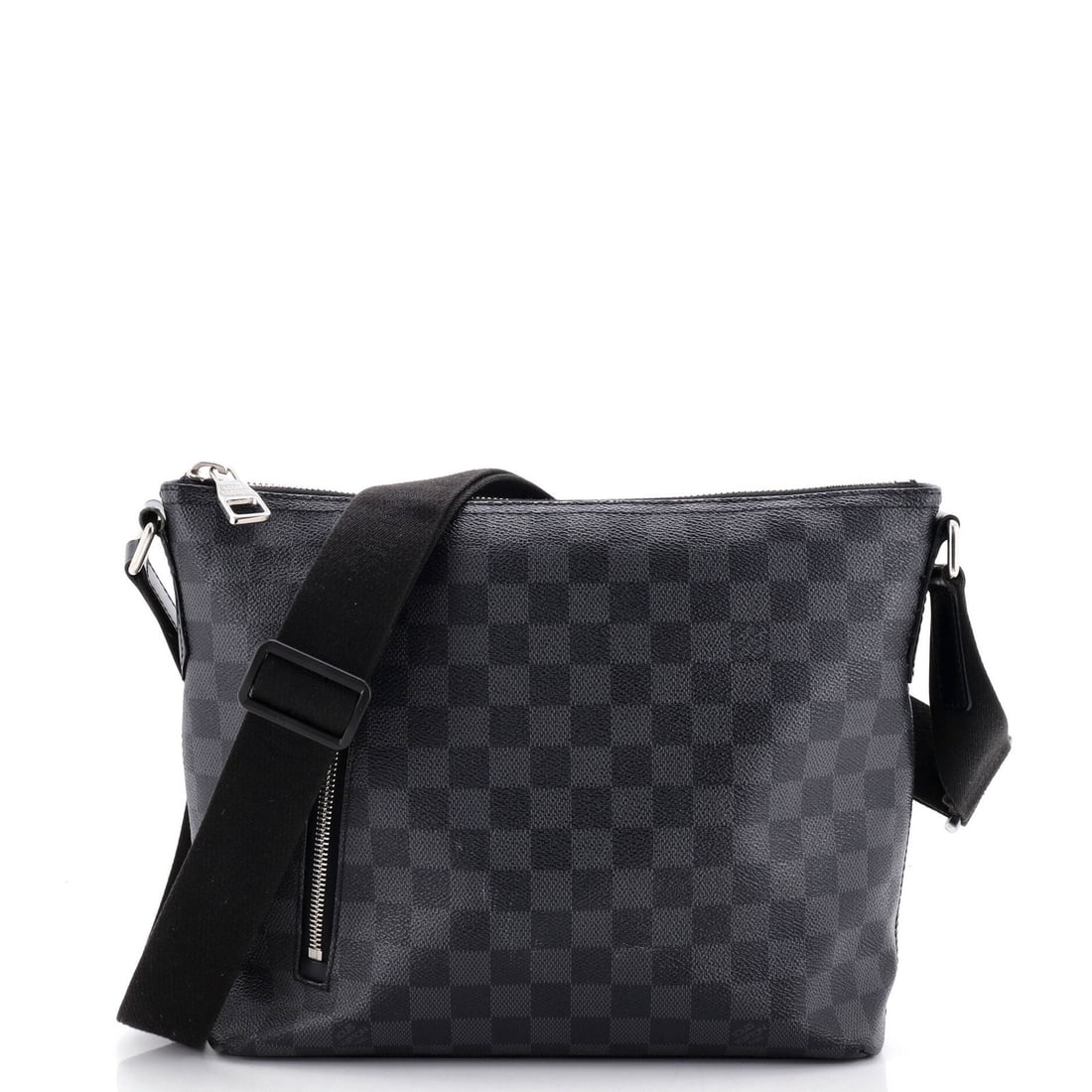 Mick Messenger Bag Louis Vuitton Damier Graphite PM: Mick Messenger Bag Louis Vuitton Damier Graphite PM Mick Messenger Bag in Damier Graphite PM, a stylish and versatile Louis Vuitton design. This black canvas coated cross body bag features a sleek