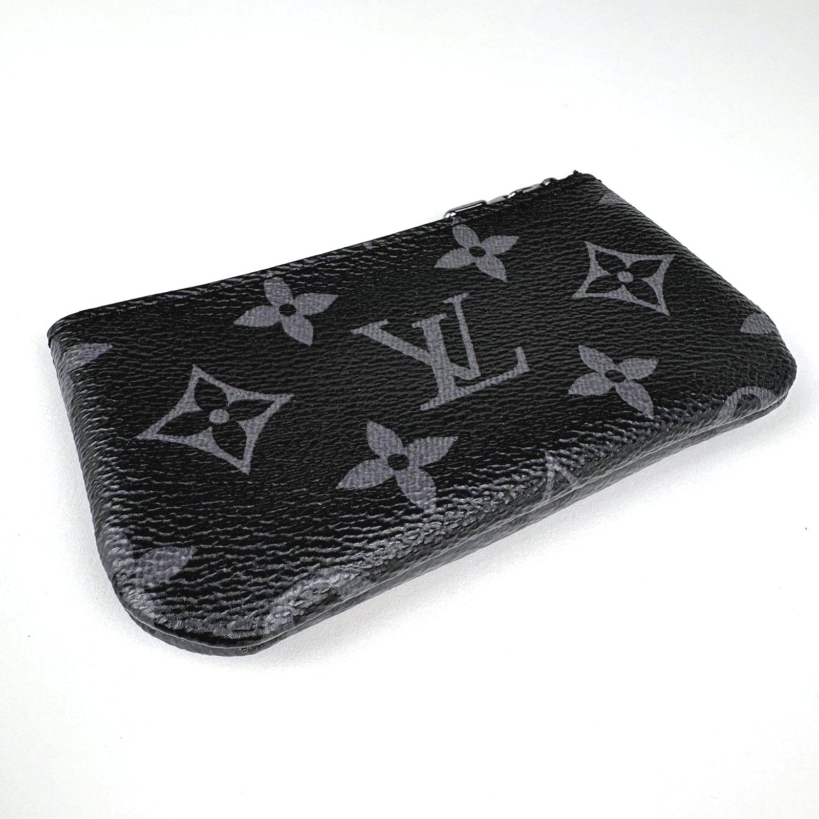 Louis Vuitton Coin Purse/ Coin Case Monogram Eclipse Monogram Reverse - 2