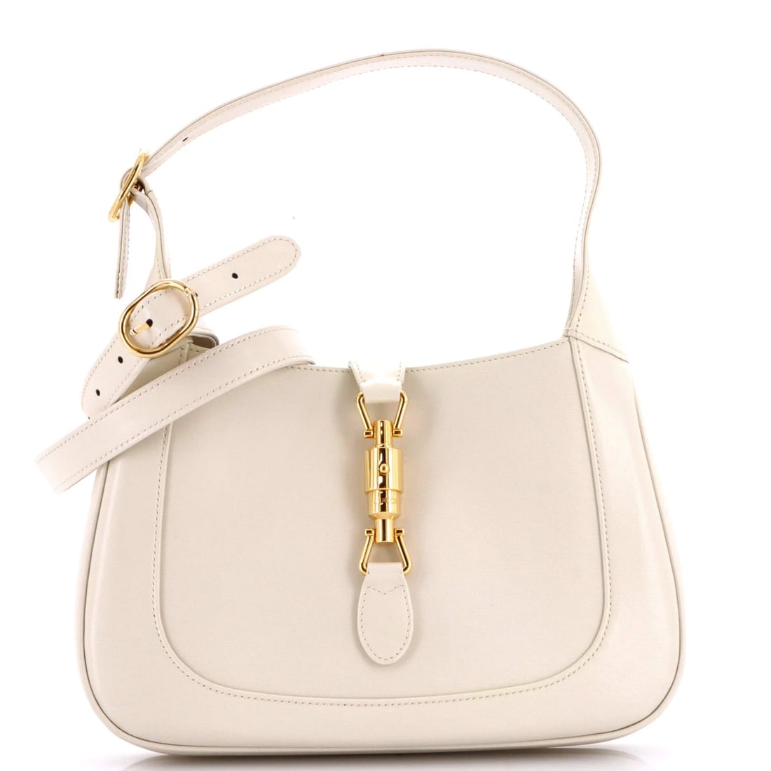Gucci Jackie 1961 Hobo Leather Small: Gucci Jackie 1961 Hobo Leather Small Small Gucci Jackie 1961 Hobo Leather Bag in Neutral Color. This classic Gucci design features a neutral exterior, gold hardware, and a spacious interior with micro