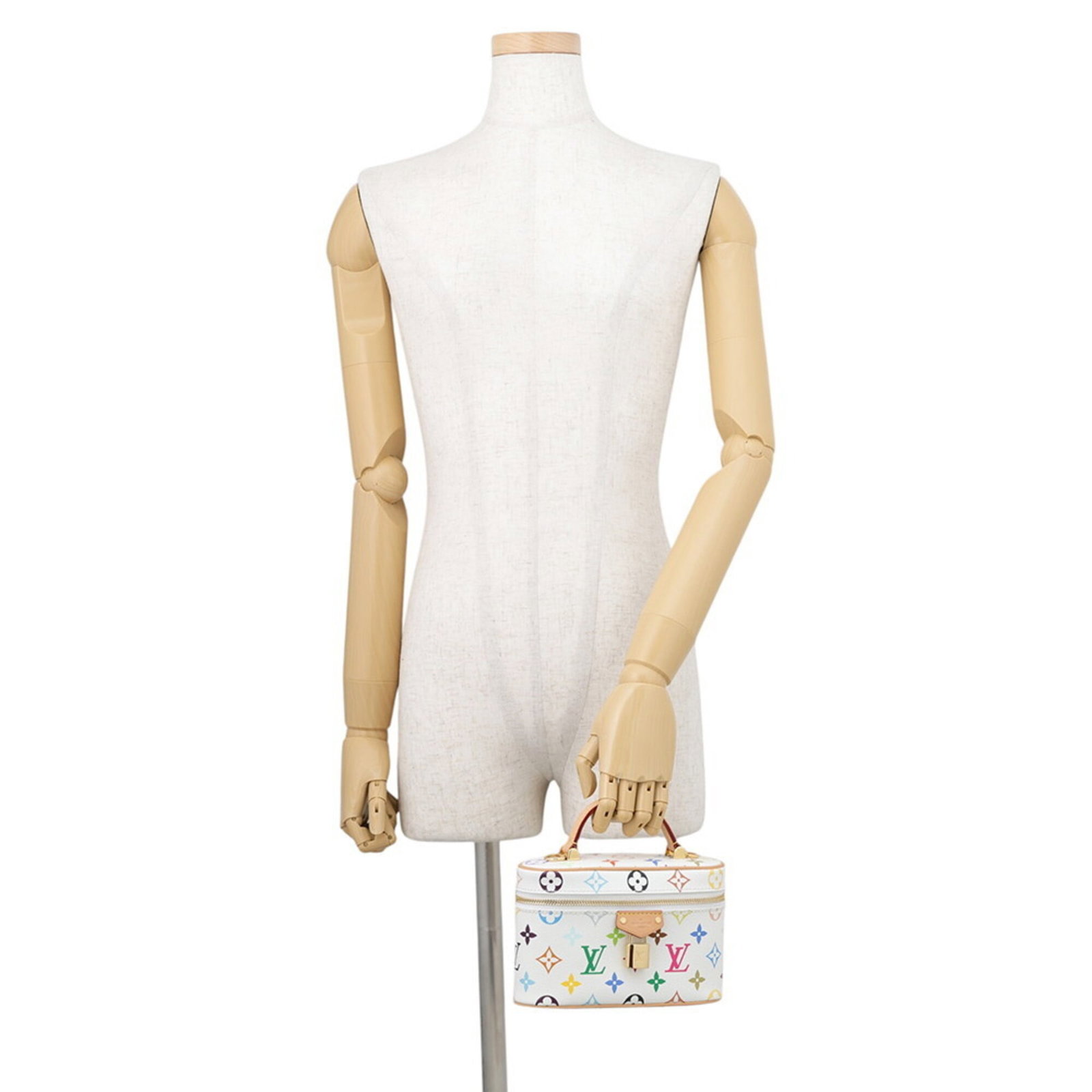 Vuitton Louis Monogram Handbag Pouch Multicolore - 4