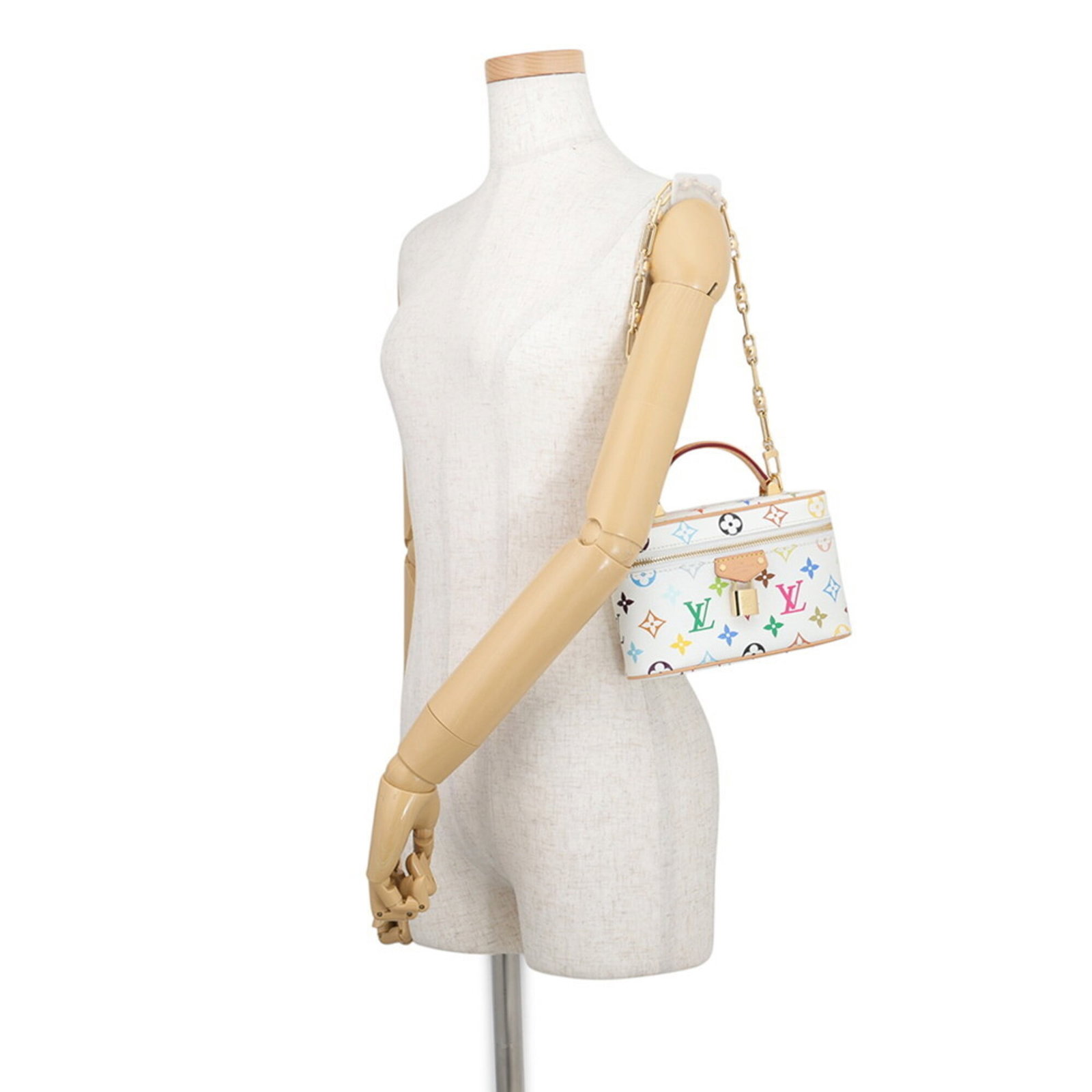 Vuitton Louis Monogram Handbag Pouch Multicolore - 5