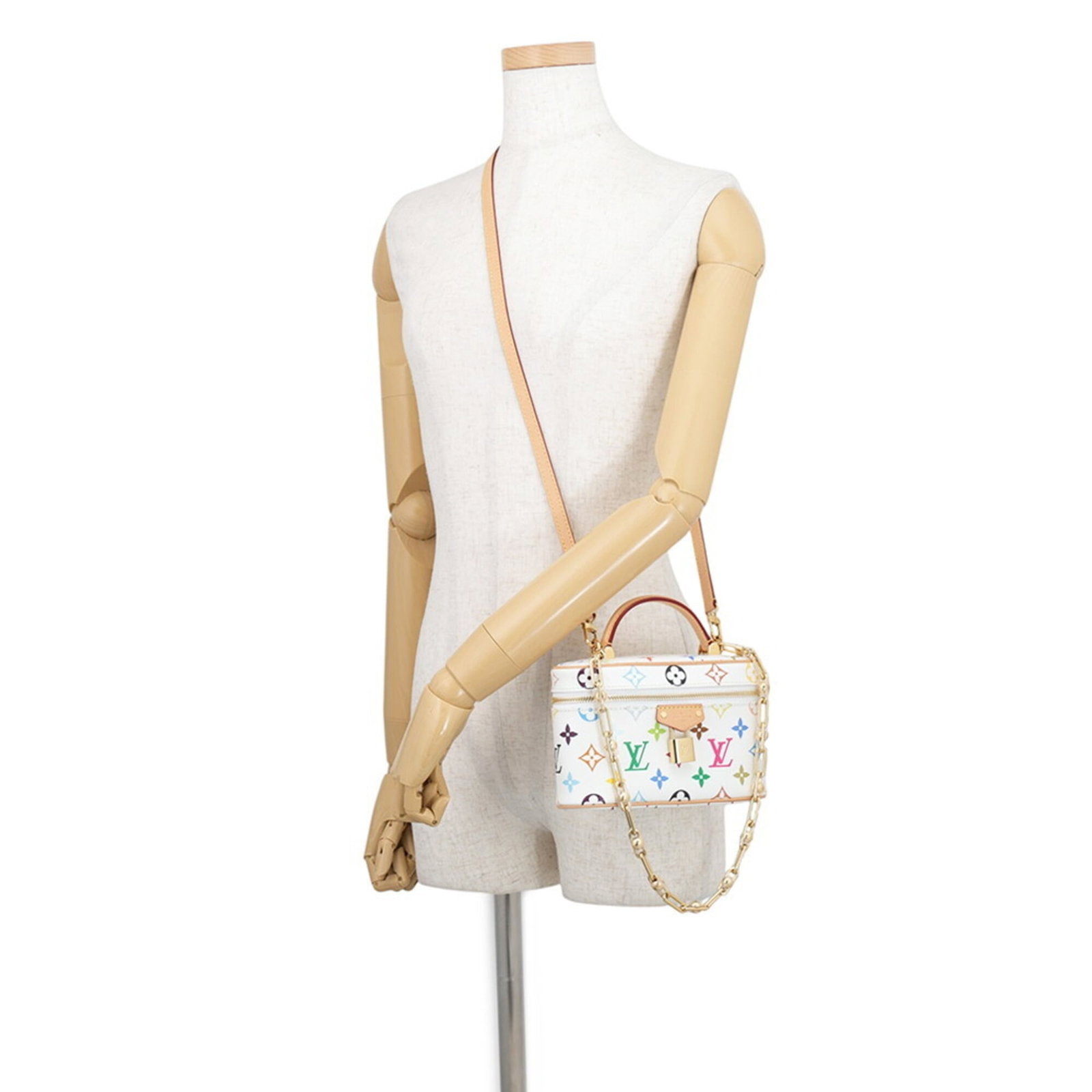 Vuitton Louis Monogram Handbag Pouch Multicolore - 6