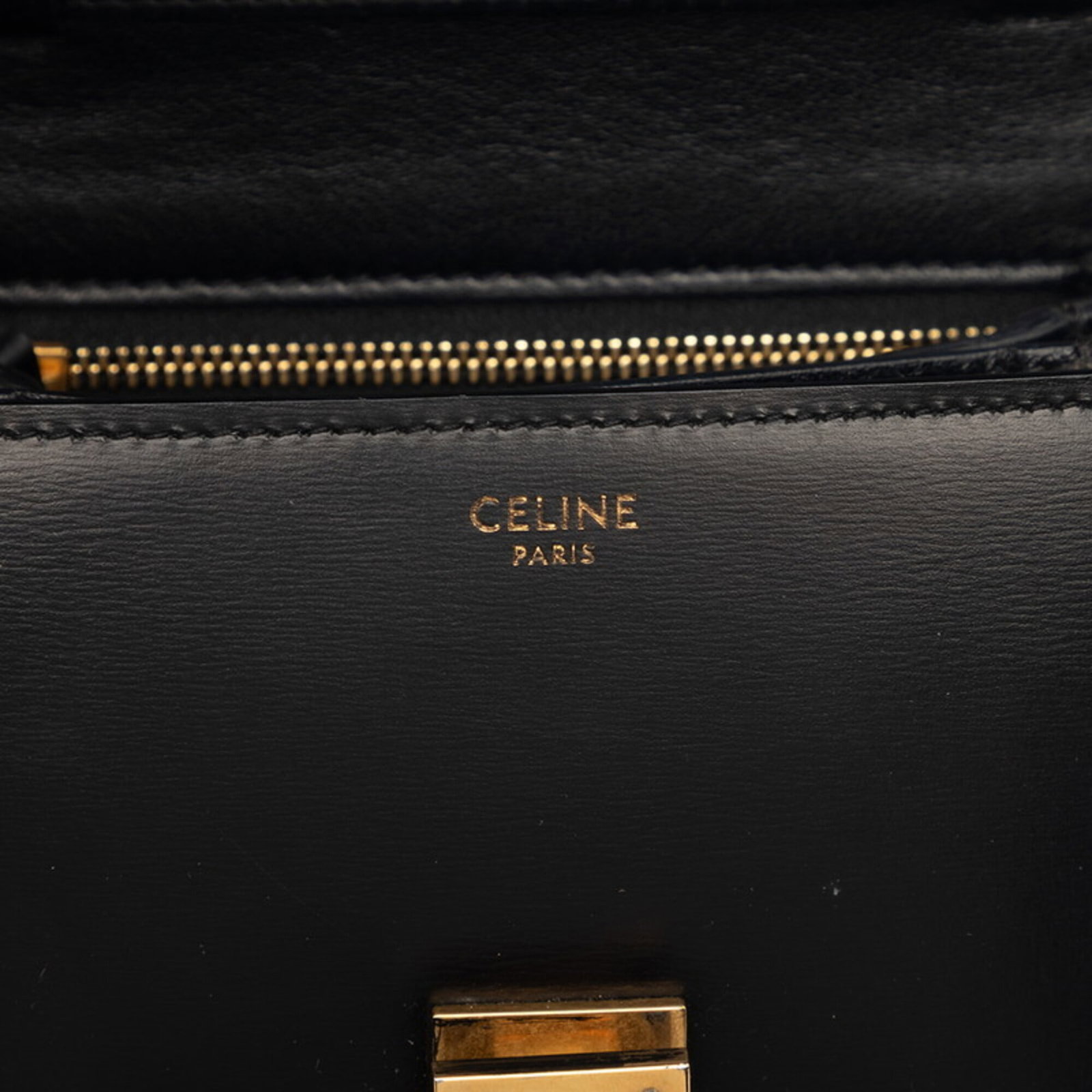 Shoulder Bag Leather Celine - 5
