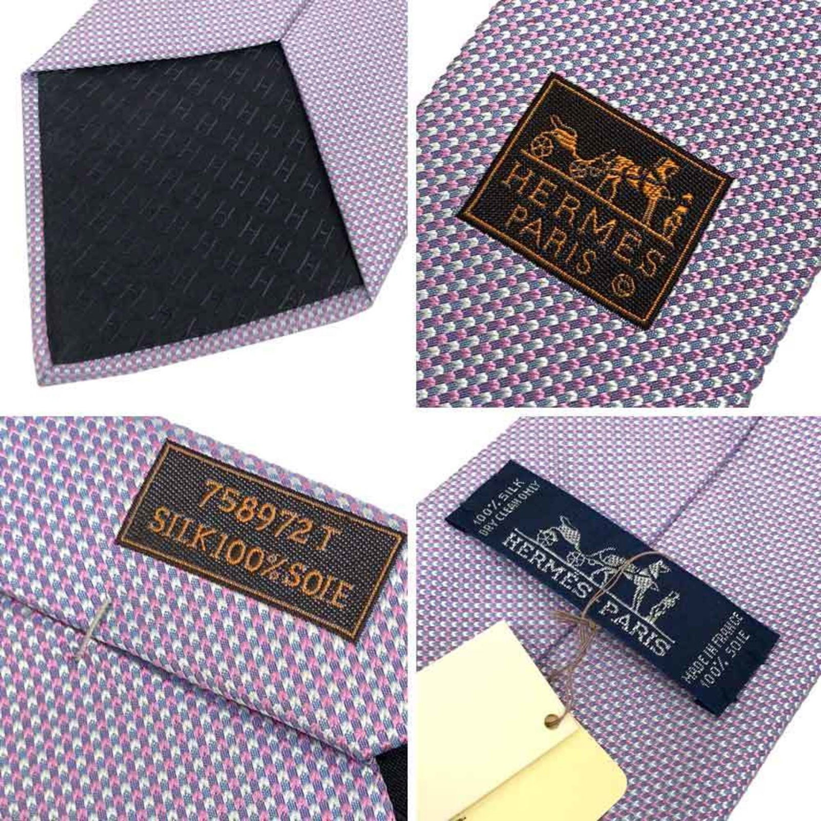 Silk Cravat Hermes - 3