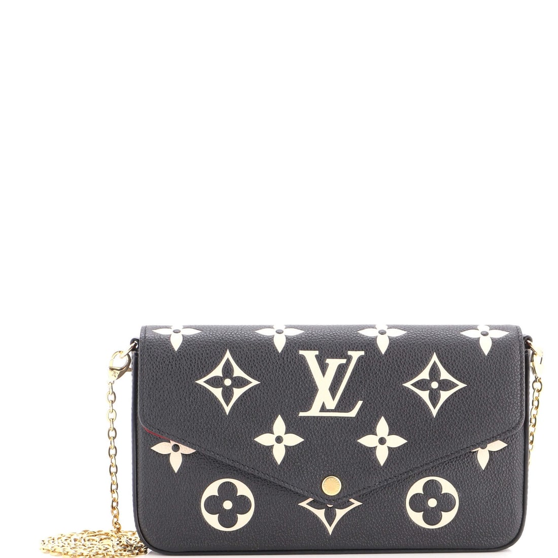 Vuitton Monogram Pochette Empreinte Bicolor Felicie Giant Louis (1 of 7)