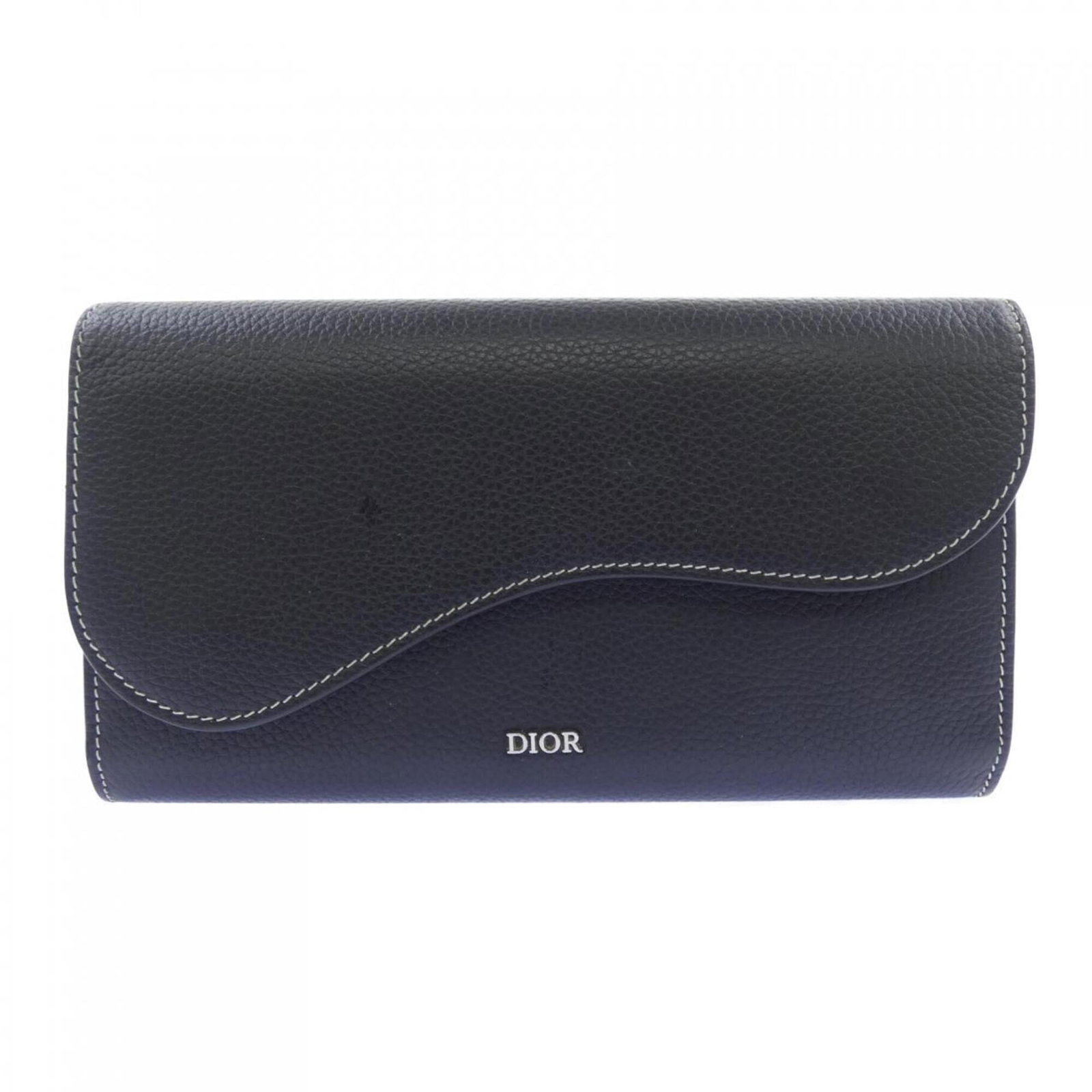 Bi Fold Wallet By Christian Dior: Bi Fold Wallet By Christian Dior Black bi-fold wallet by Christian Dior, measuring 11cm x 20cm x 2cm, features a sleek design and premium materials. This stylish wallet is crafted with attention to de