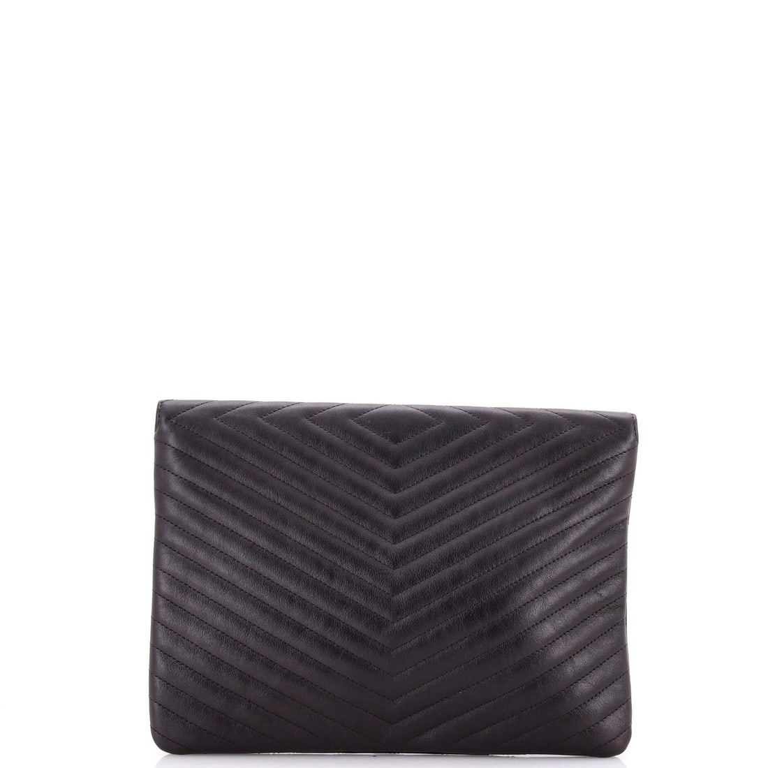 Chanel Statement Pouch Chevron Caviar Large - 3