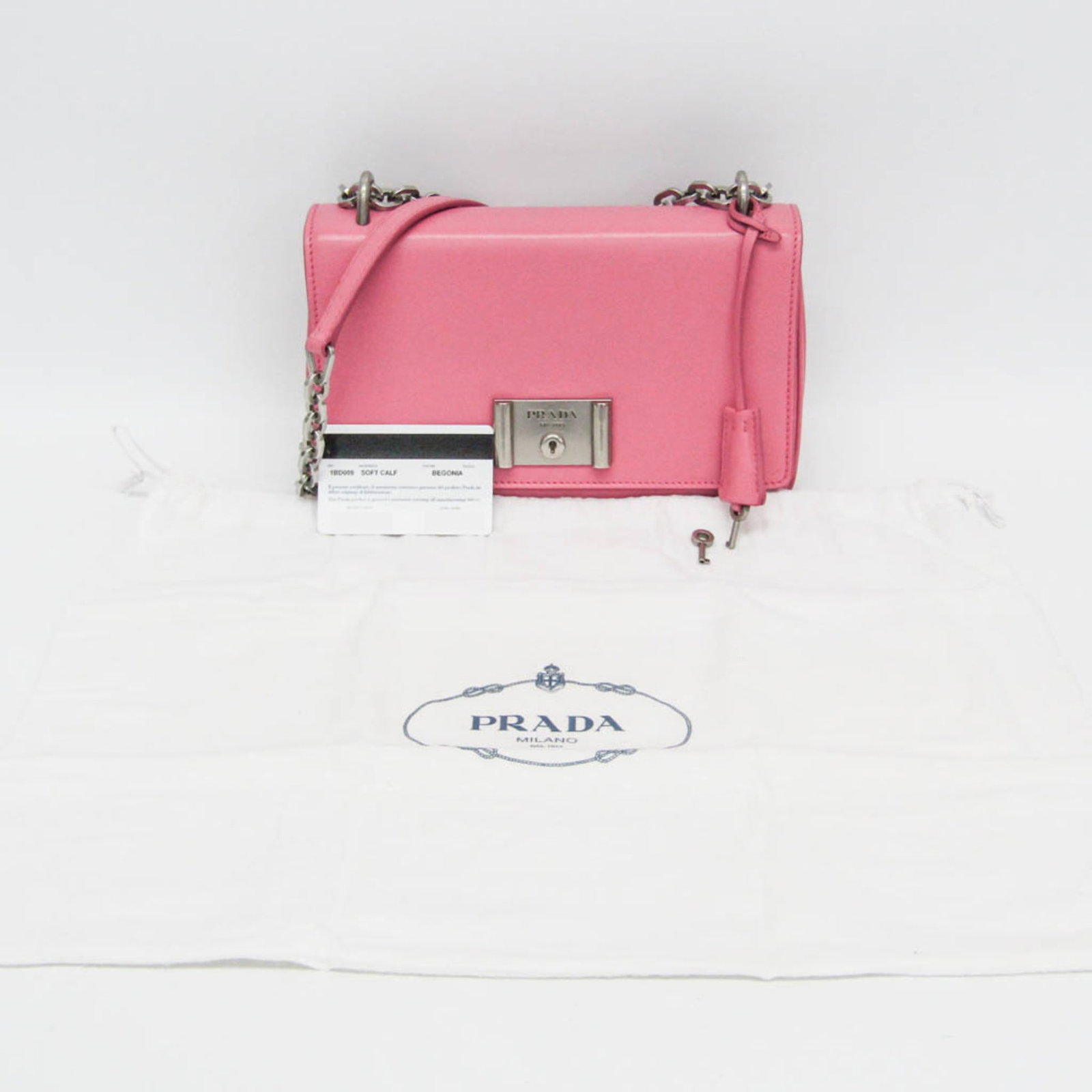 Shoulder Bag Leather Prada - 2
